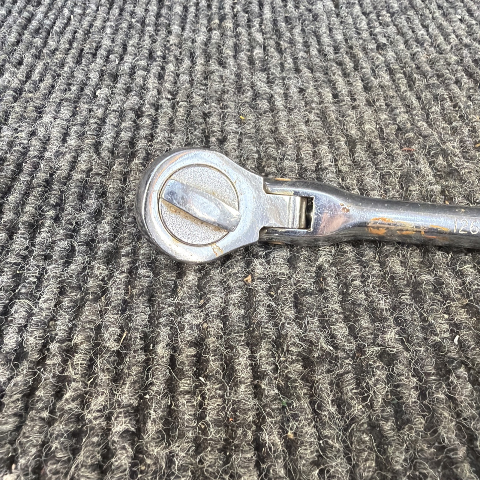 Proto Challenger USA 3/8” Dr Flex Round Head Knurled Handle Ratchet 12620