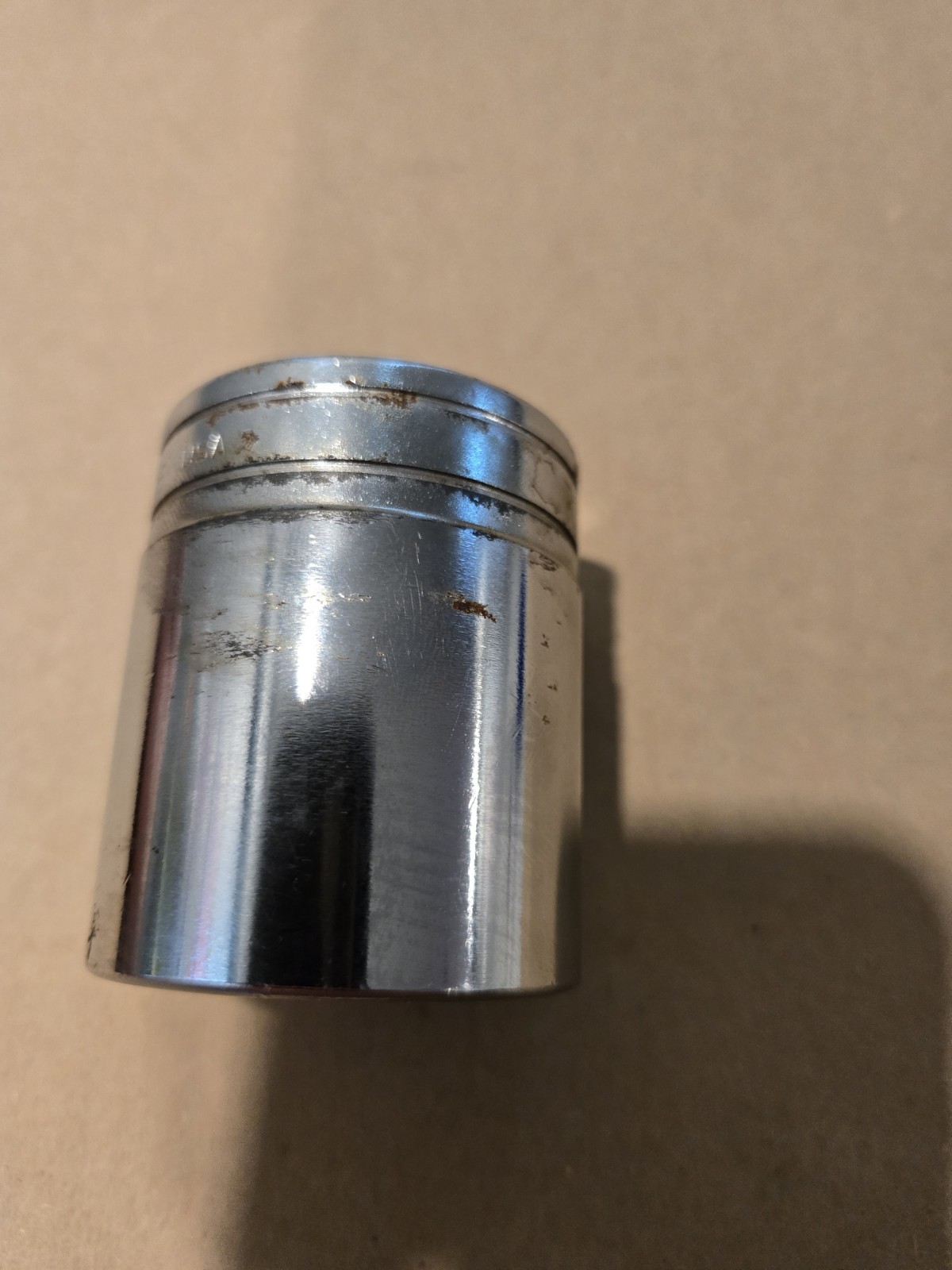 Snap On 1/2″ Drive 1-7/16″ 6PT SAE Shallow Chrome Socket USA TW461