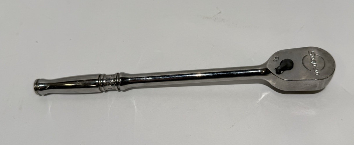 Snap-on Tools TL72 1/4″ Drive 72 Tooth Head Chrome Long Handle Ratchet