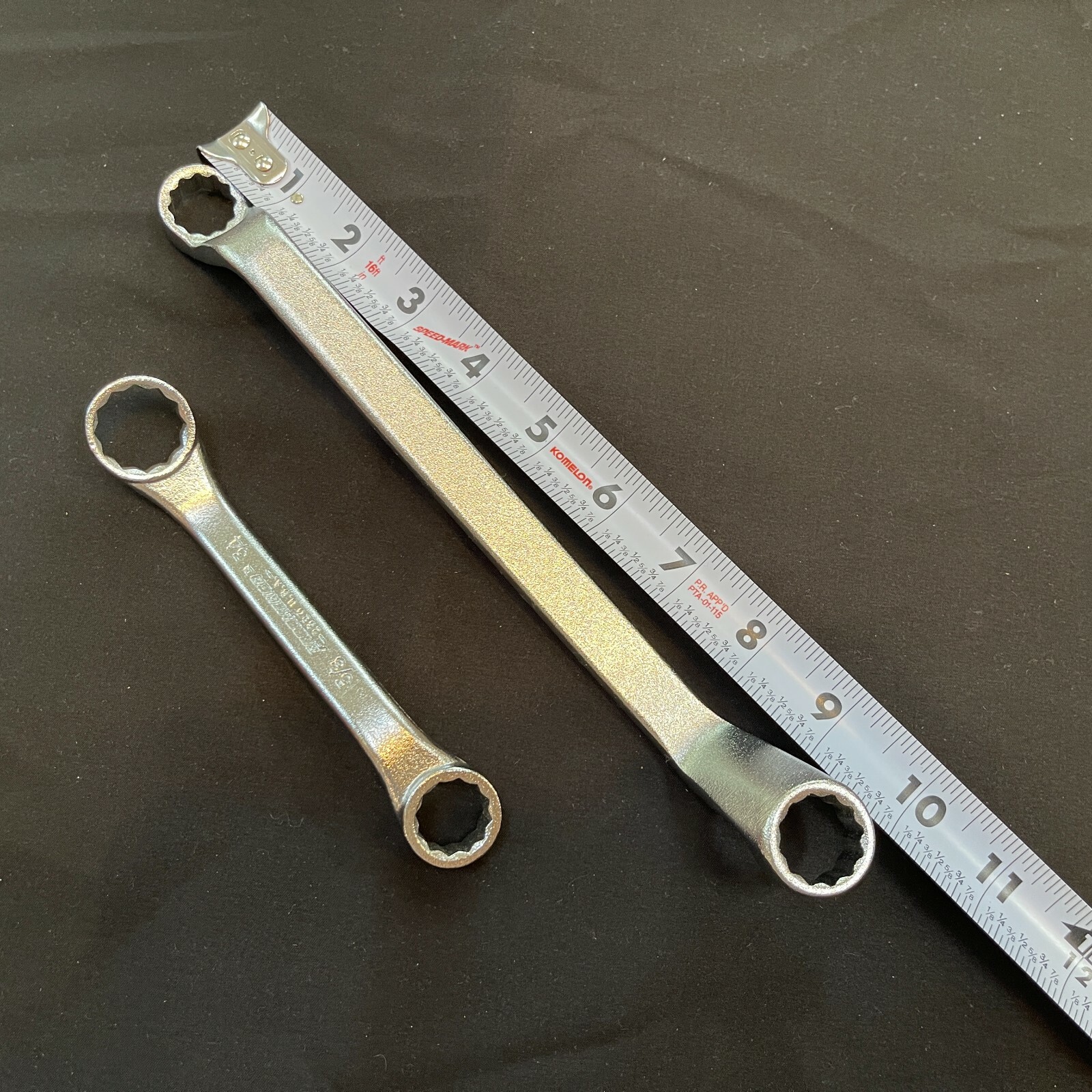 PRO AMERICA USA 12 Point 5/8 x 3/4 Double Offset Box End Wrench 2320 Set of 2