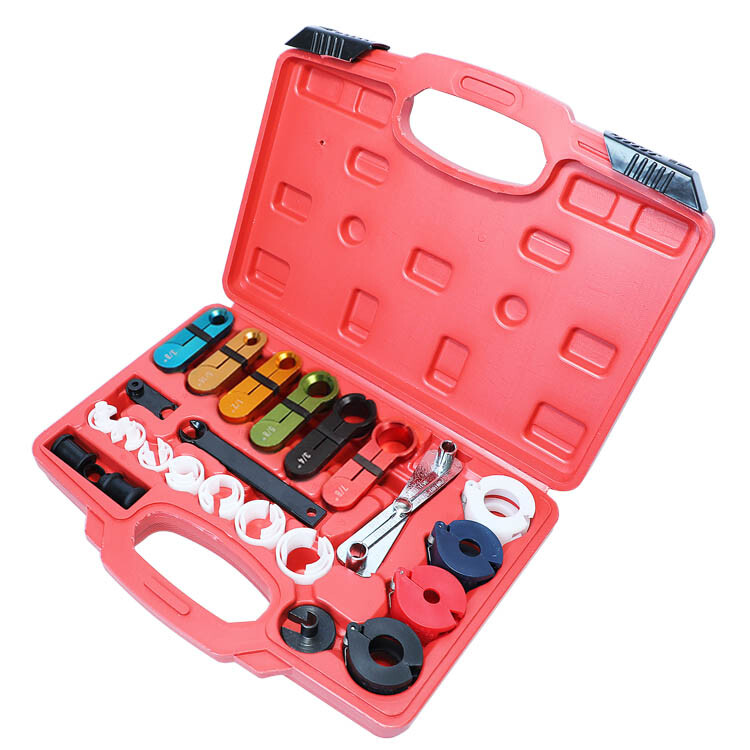 22Pcs Fuel Air Conditioning A C Transmission Line Disconnect Oil Cooler Tool Set
