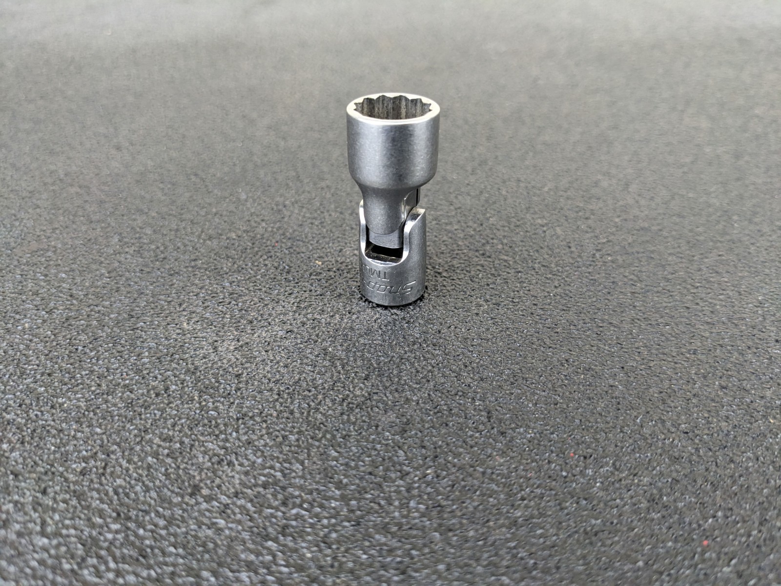 #bp343 Snap On Tools TMU141A 1/4″ Drive 12-Point SAE 7/16″ Universal Socket