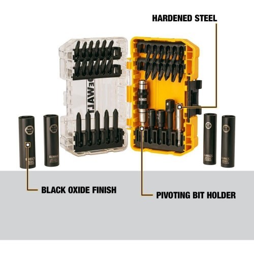 DeWalt 2169 Impact Driver Bit Set, 38 Pieces