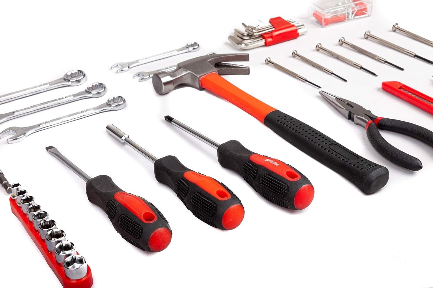 Comprehensive 148 Piece Tool Kit in Durable Case for Auto & Home Repairs