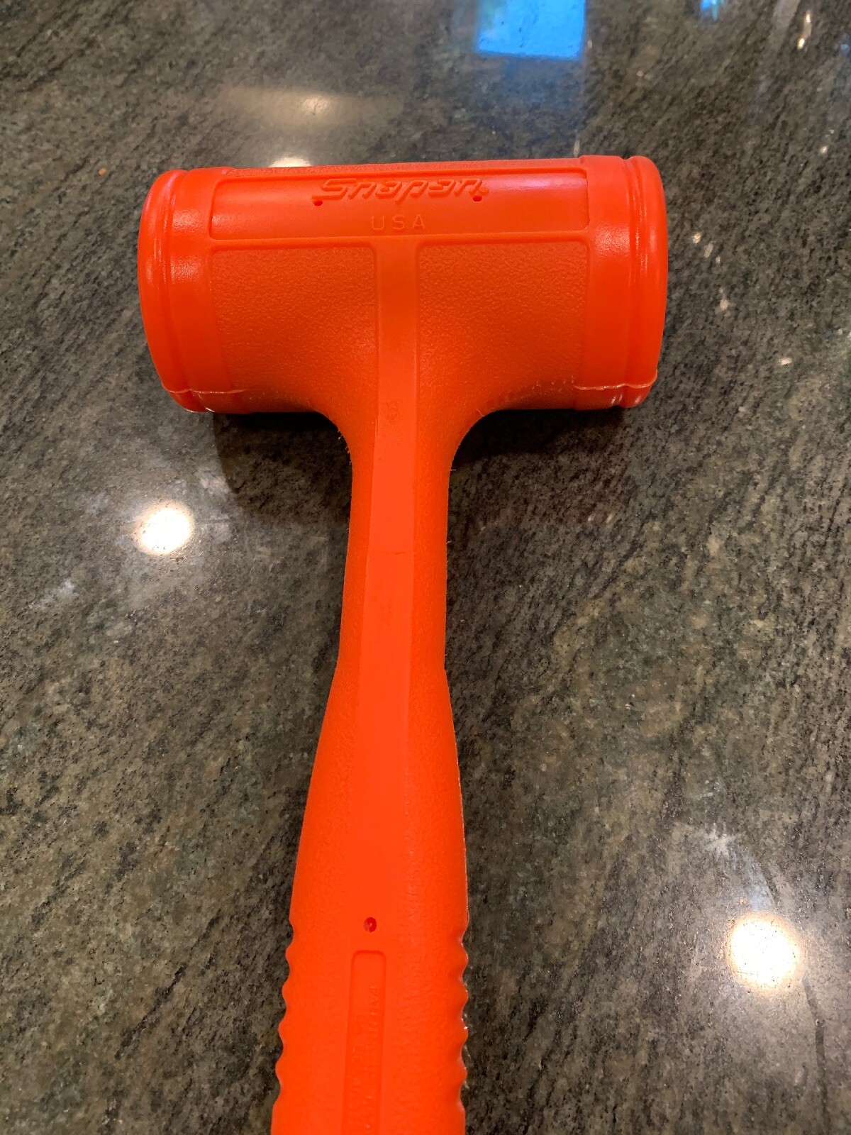 Snap-On hbfe48 48 ounce soft grip dead blow hammer orange