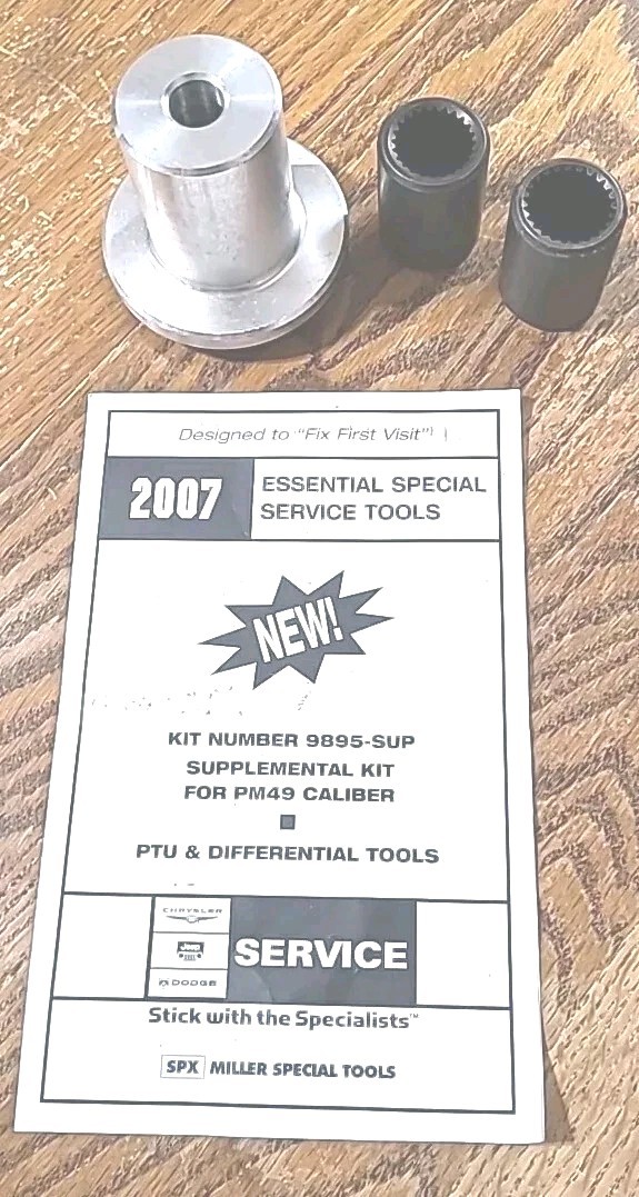 Miller special tool 9895-SUP three tools 9742, 9922, 9931. PM49 Caliber.