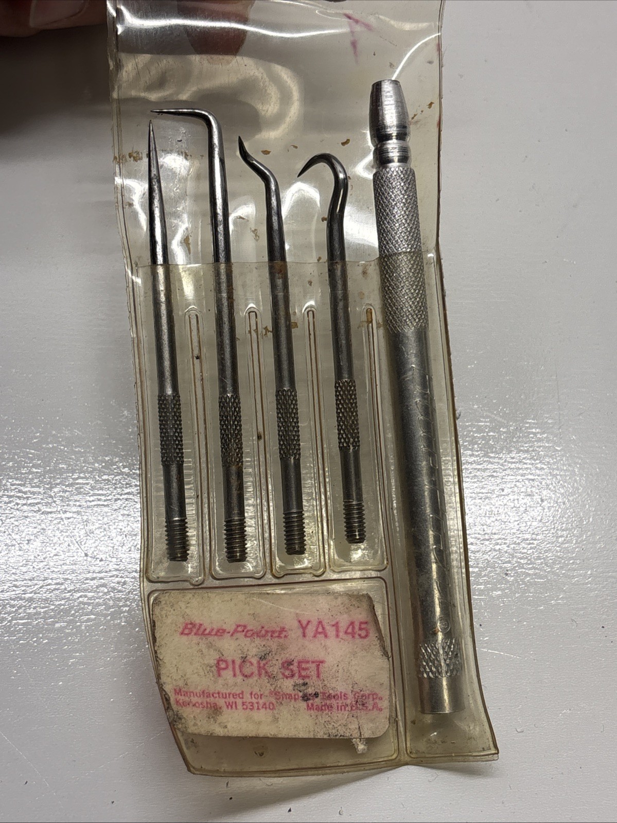 Blue Point 5-piece Hook & Pick Set – Made in USA