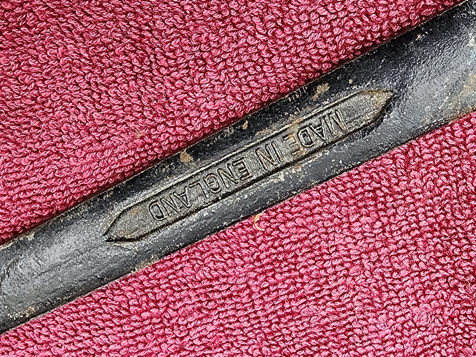 TW Superslim Double Open Ended Spanner 11/16AF x 13/16AF, England