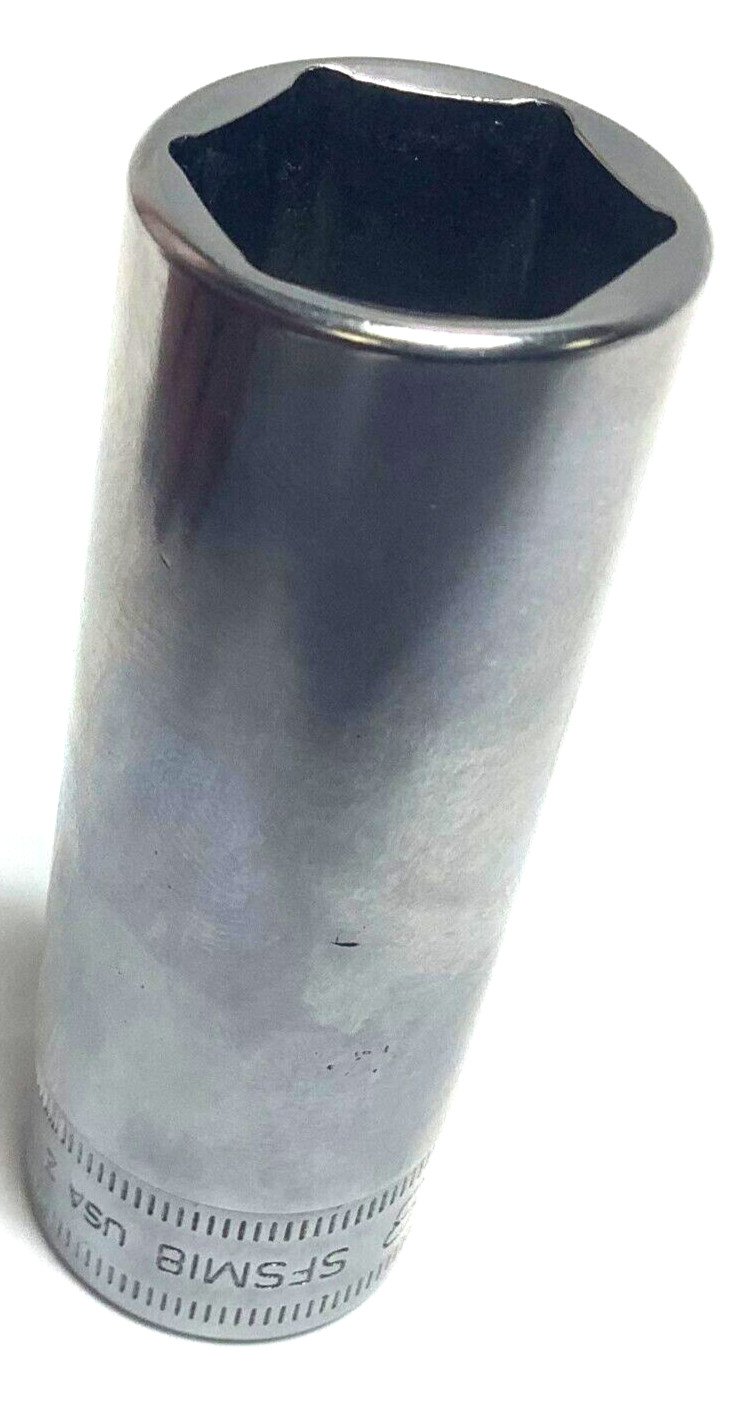 New Snap-on 3/8″ drive 18 mm 6-point Deep Socket SFSM18