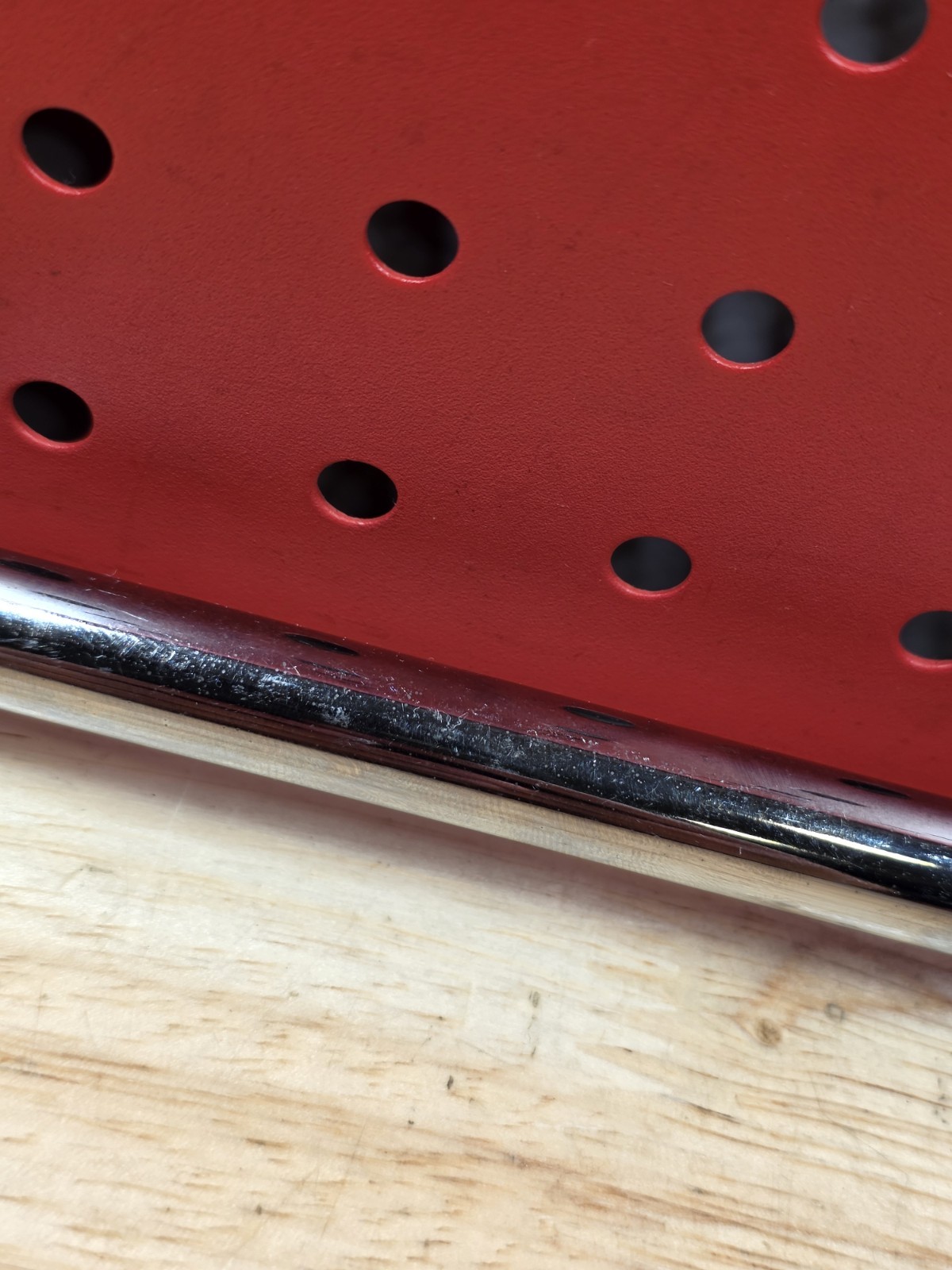 Snap-on Tools SGF50B LIGHTLY USED RED 3/8″ Drive Soft Grip Standard Shank Driver