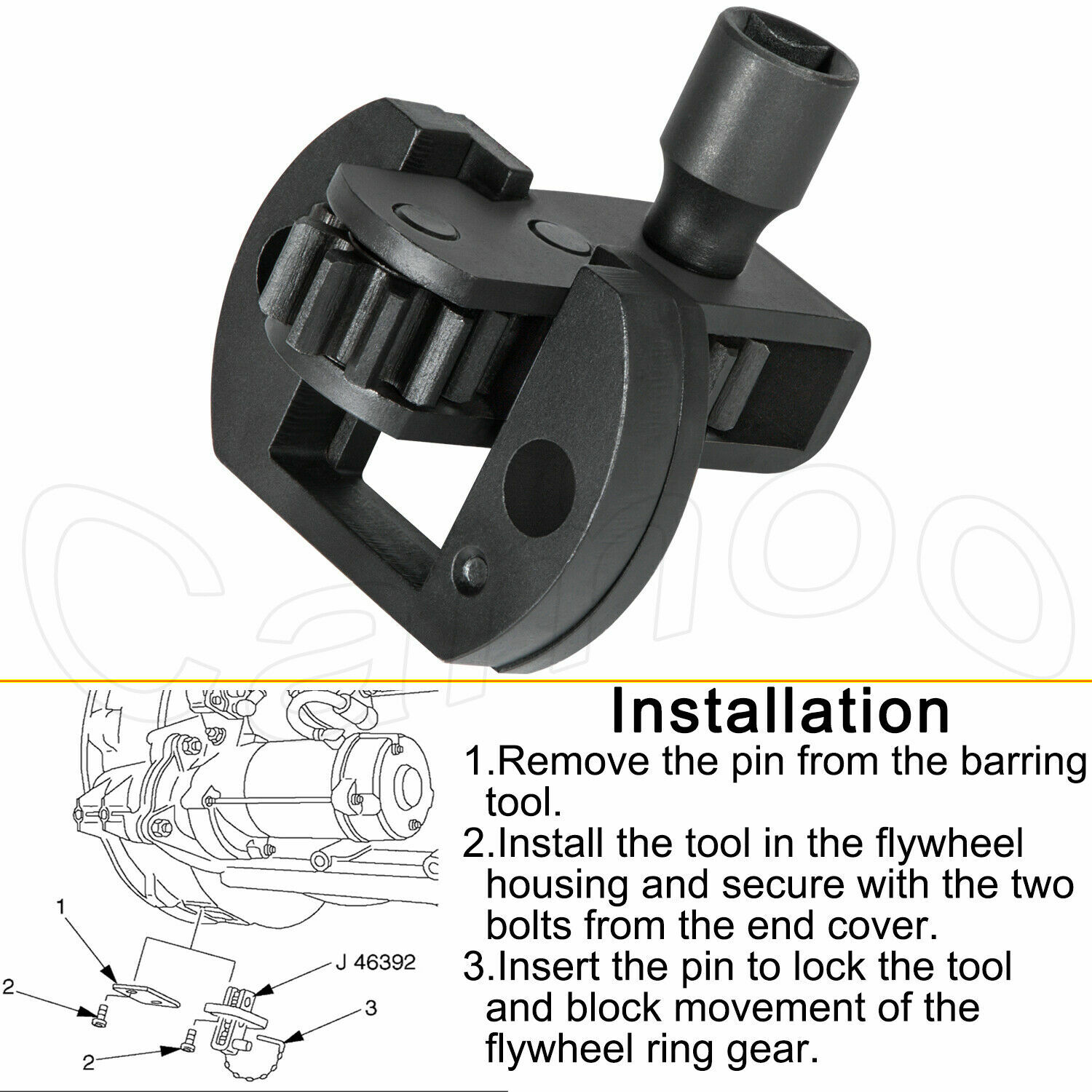 For Detroit Diesel DD13 DD15 DD16 Engine Turning Barring Tool W904589046300