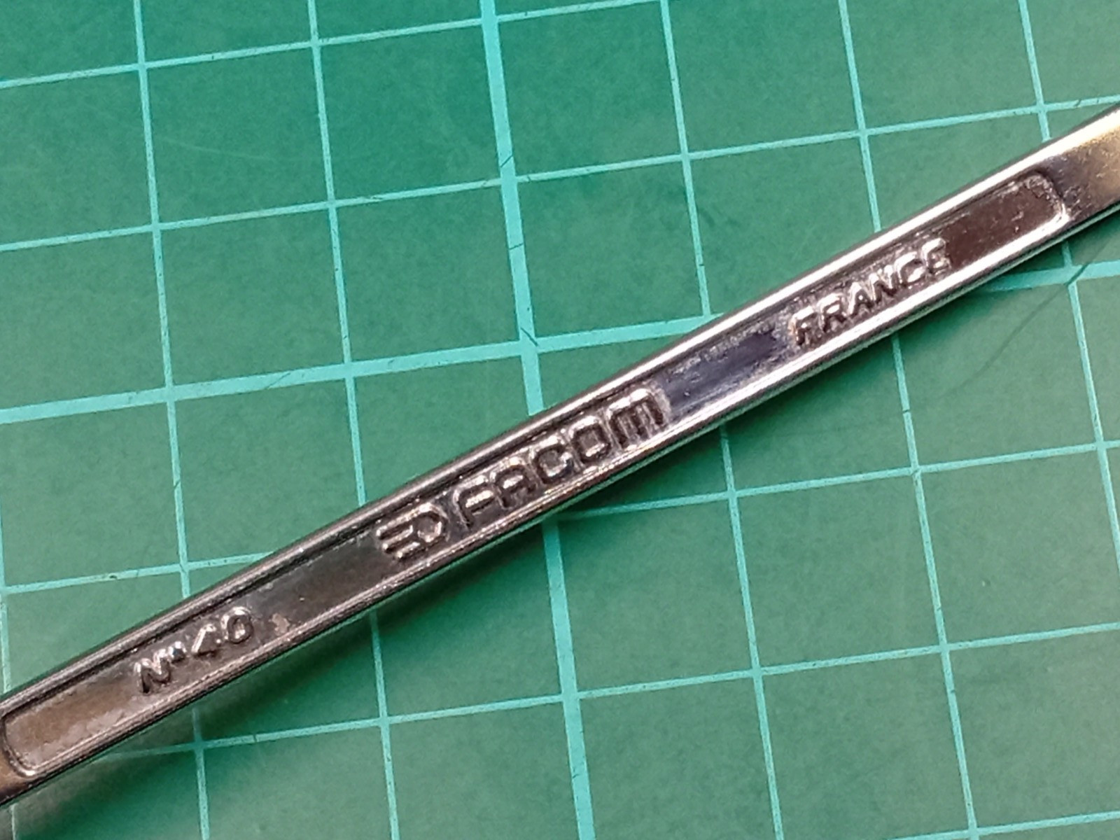 Facom No40, 3.2mm, Vanachrome Combination Spanner, Made In France