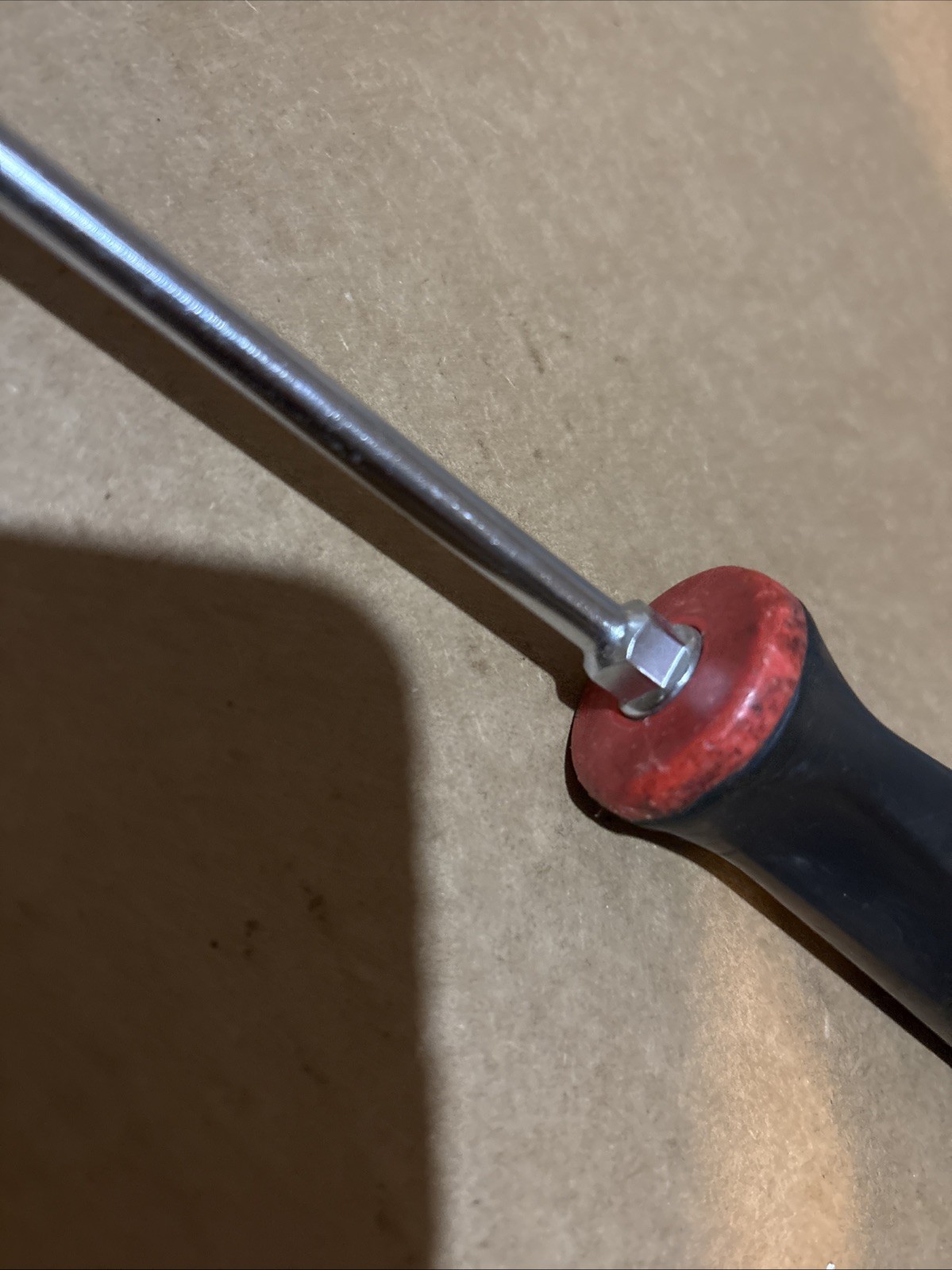 Snap On Phillips No 2 X 4” Red Black Handle Soft Grip Screwdriver