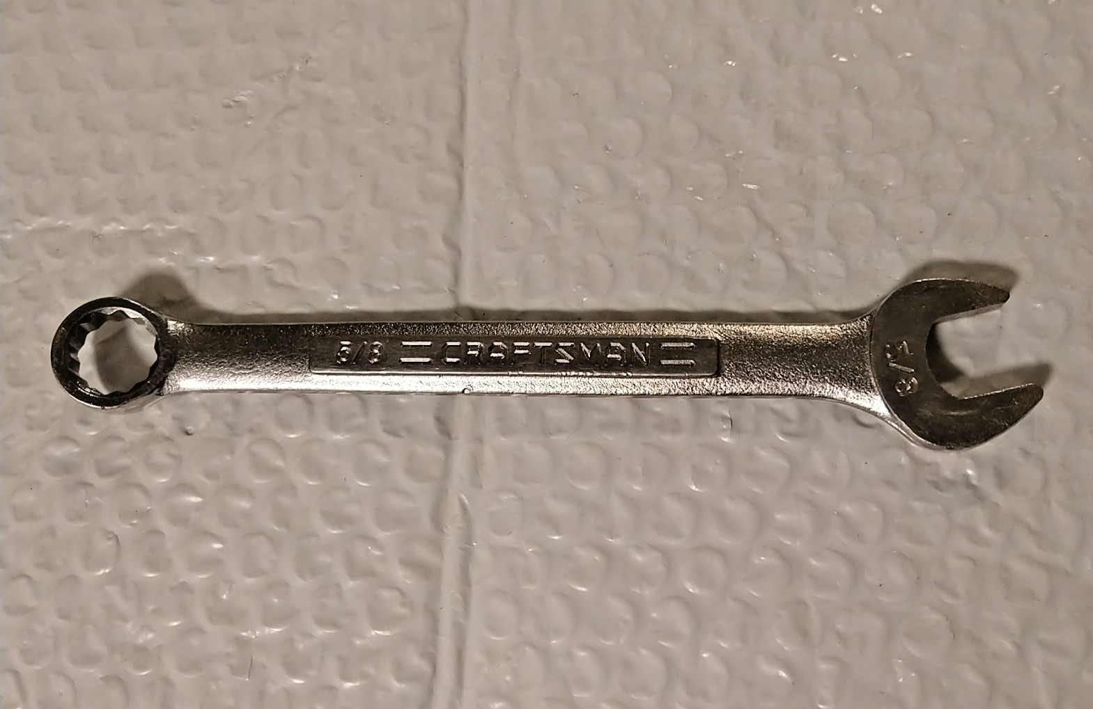 CRAFTSMAN TOOLS USA VV44697, 5/8″ COMBINATION WRENCH, 7.75″ LONG, 12 POINT.