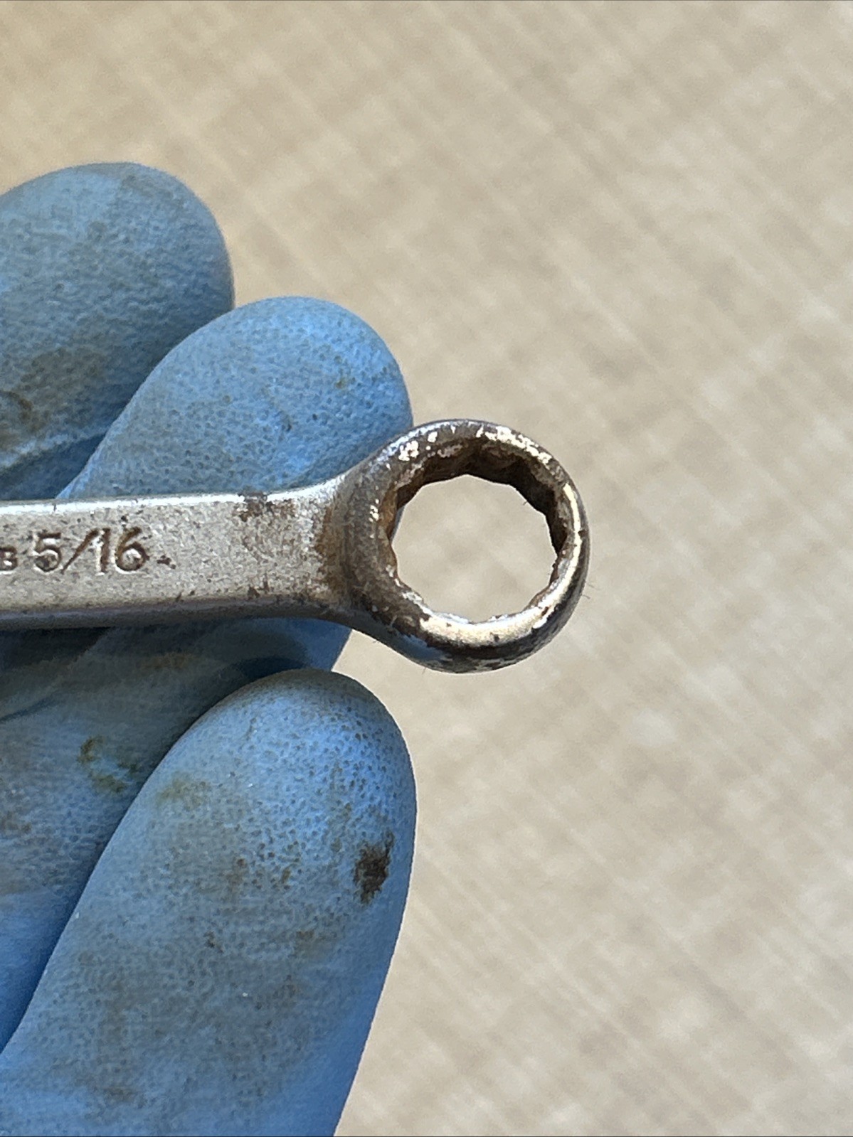 PLUMB PLOMB 1120 Double Box End Wrench 3/8” By 5/16” USA