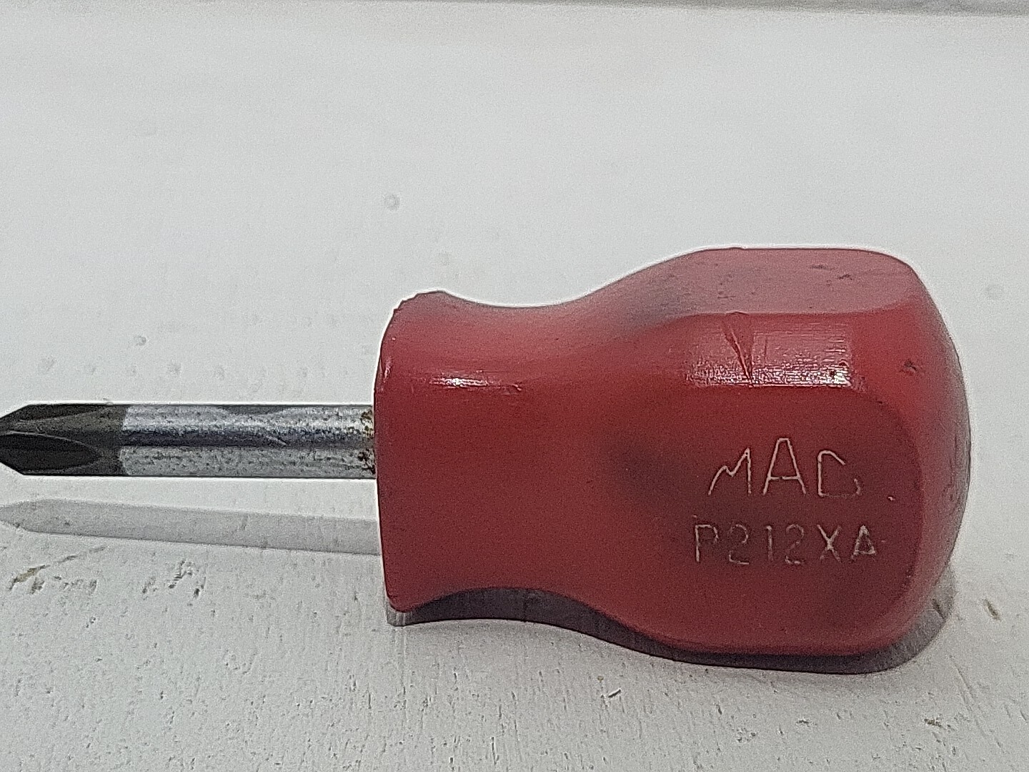 Vintage Max P212xa Red Stubby Screwdriver