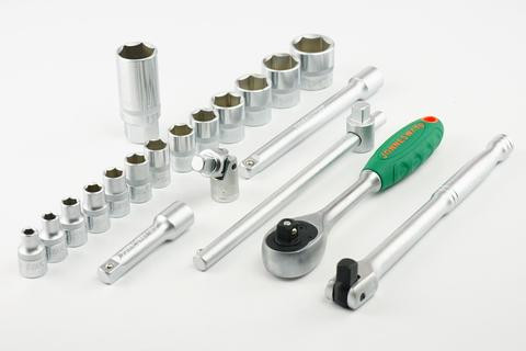 Jonnesway S04H3120S 20 Pcs Professional Hand Socket Set 3/8″ Drive 6-24mm
