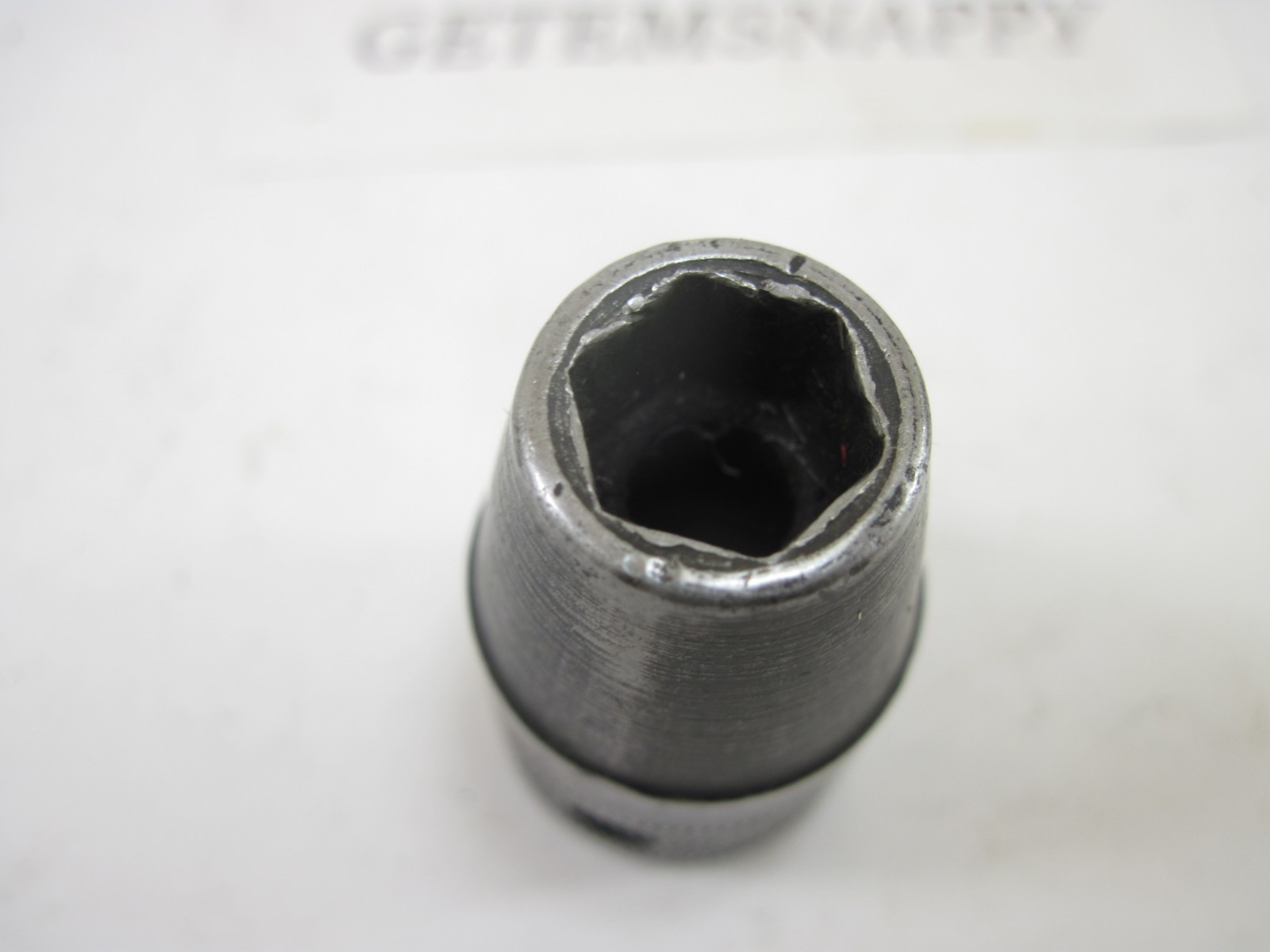 Snap On 1/2″ Drive 10mm Shallow 6pt Impact Socket IMM100 NICE