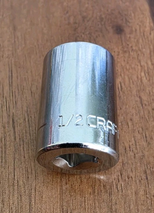 Craftsman 1/2″ Socket 6 Point 1/4″ Drive Z-AG 43499