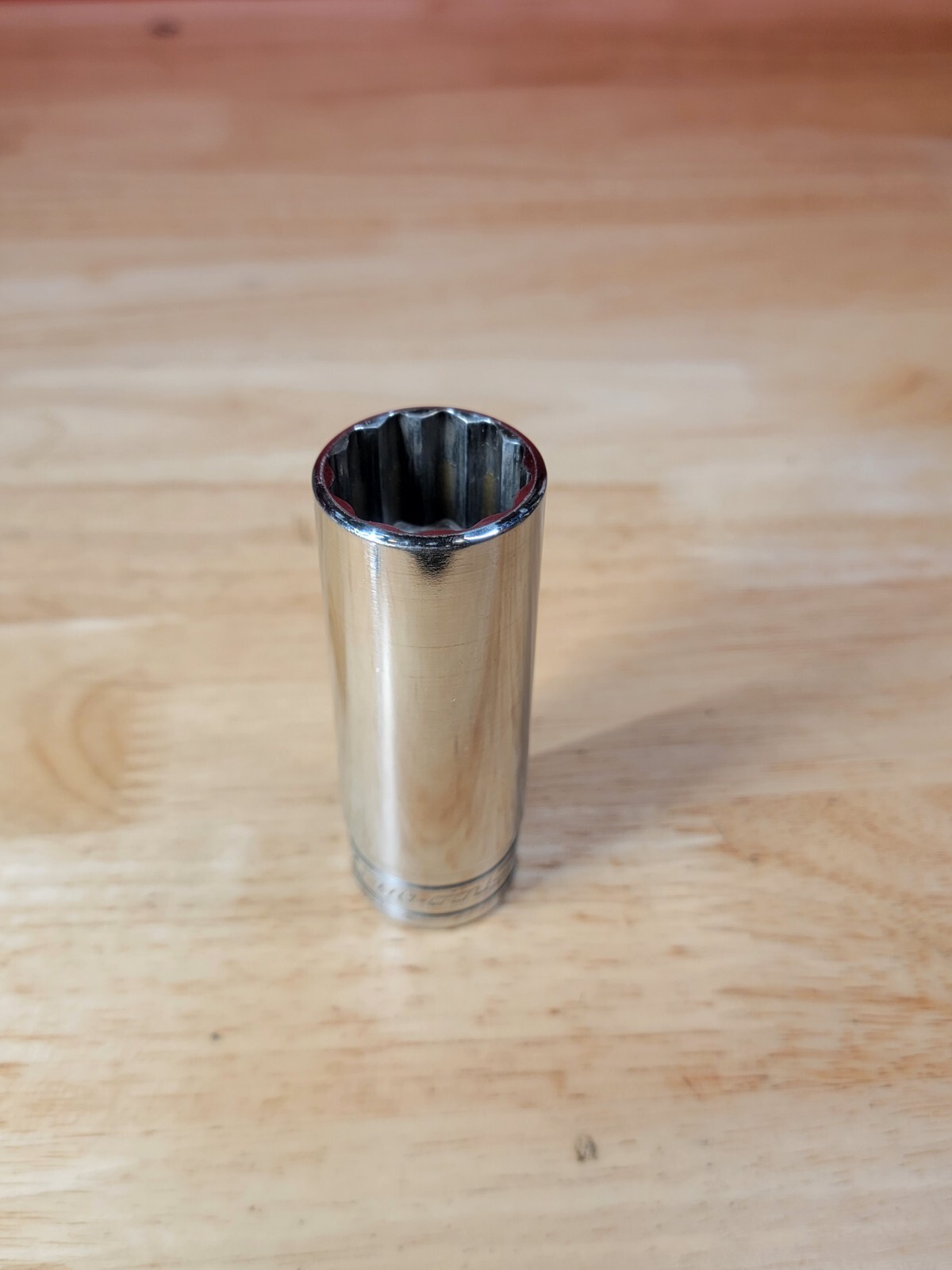 Snap-on Tools S281 7/8″ SAE 1/2″ Drive 12-Point Deep Chrome Socket