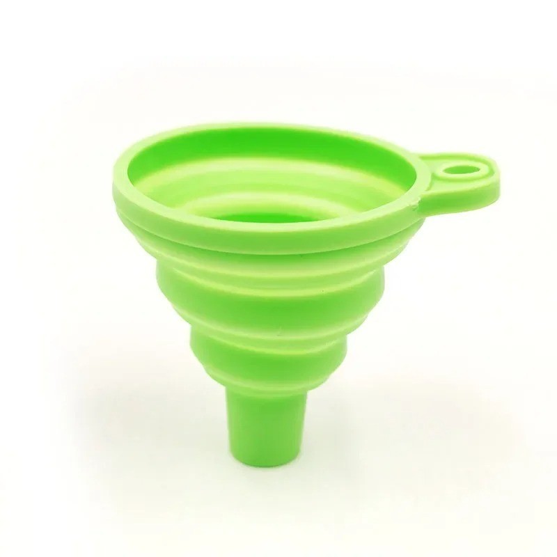 Smoul 1PCS Foldable Silicone Car Funnel Oil Fuel Fluid Filling Tool Auto