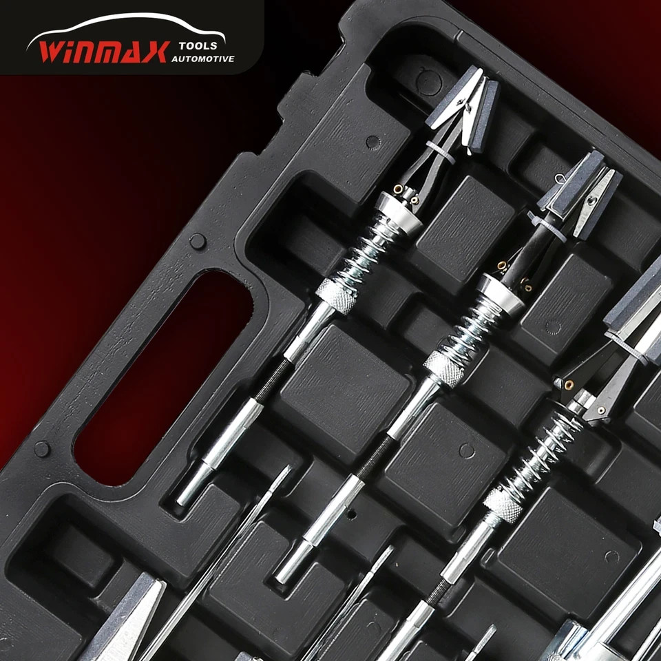 Engine Cylinder Hone Tool 3/4″–7″ Adjustable Honing Kit 4 Stone Set for Drill