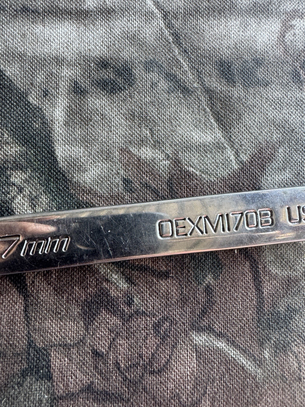 Snap-on OEXM170B 17mm Combination Wrench 12 Point Box End USA