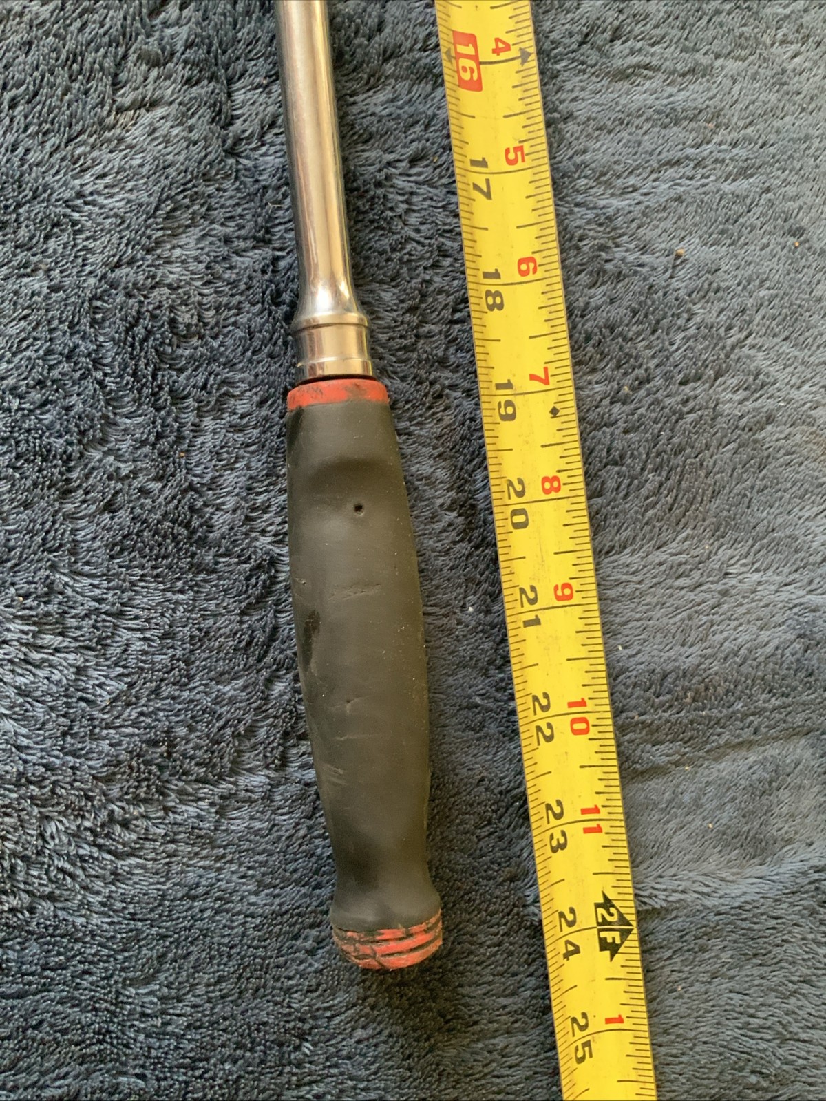 Snap On Fhl80, 3/8” Drive Ratchet, Soft Grip….see Pics….red
