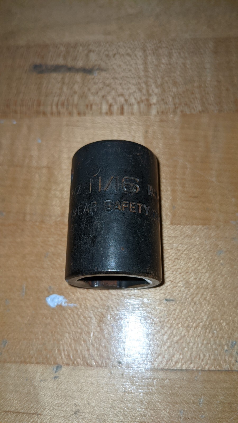 Snap On Tool IML220 1/2 Dr 6Pt SAE 11/16 Flank Dr Shallow Impact