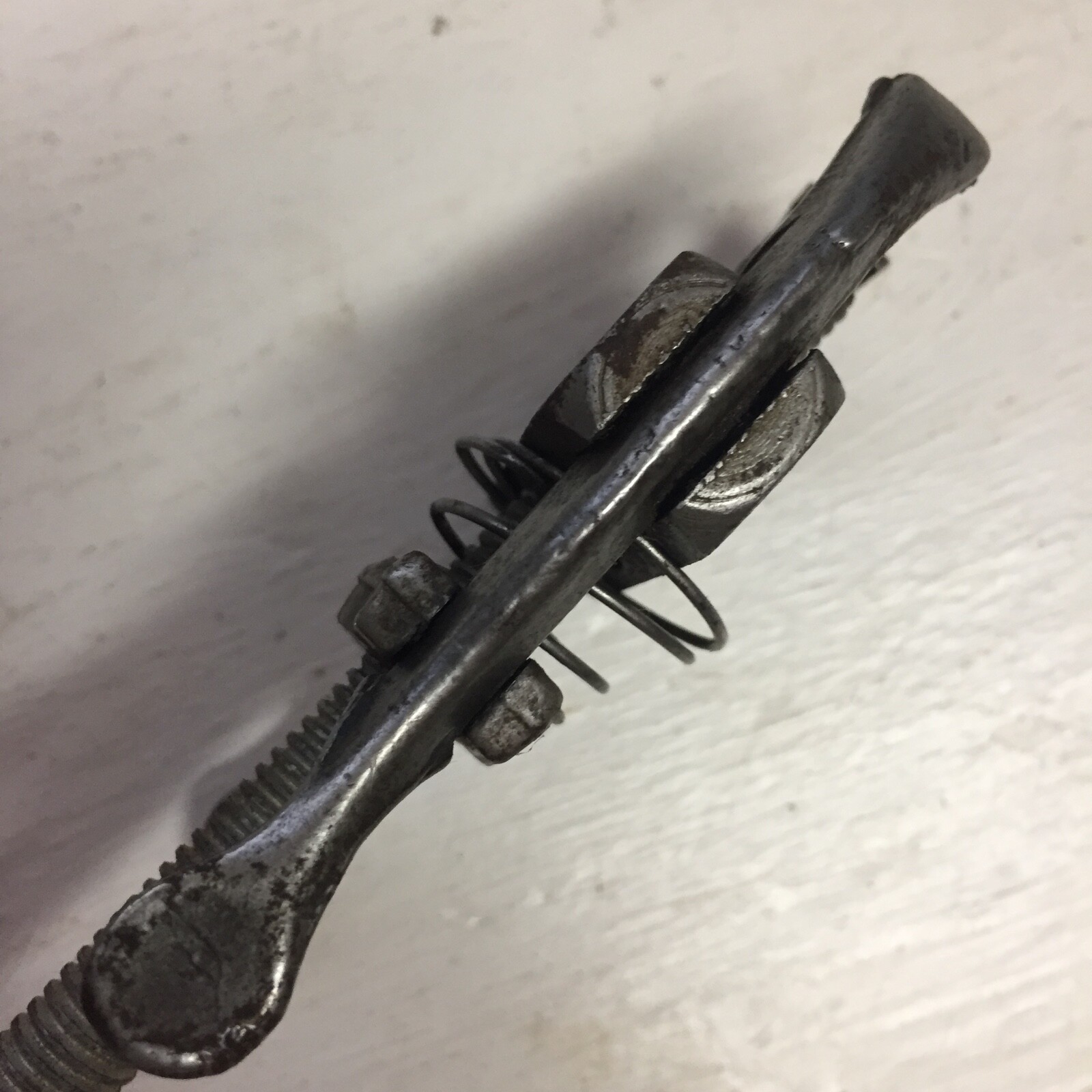Blue Bird No.21 Spring Loaded Battery Terminal Puller Tool Used Good Condition