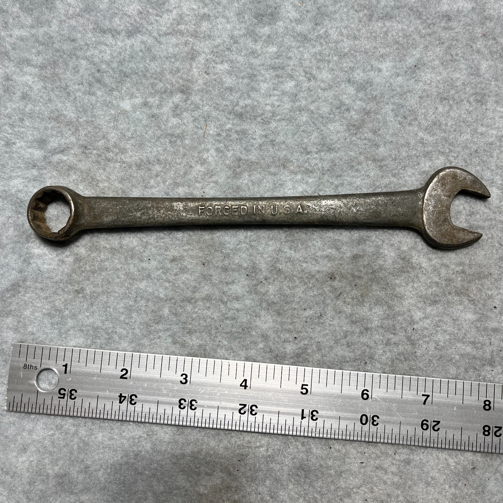 True Craft Combination Wrench 5/8″ Inch Hand Tools Forged Steel USA