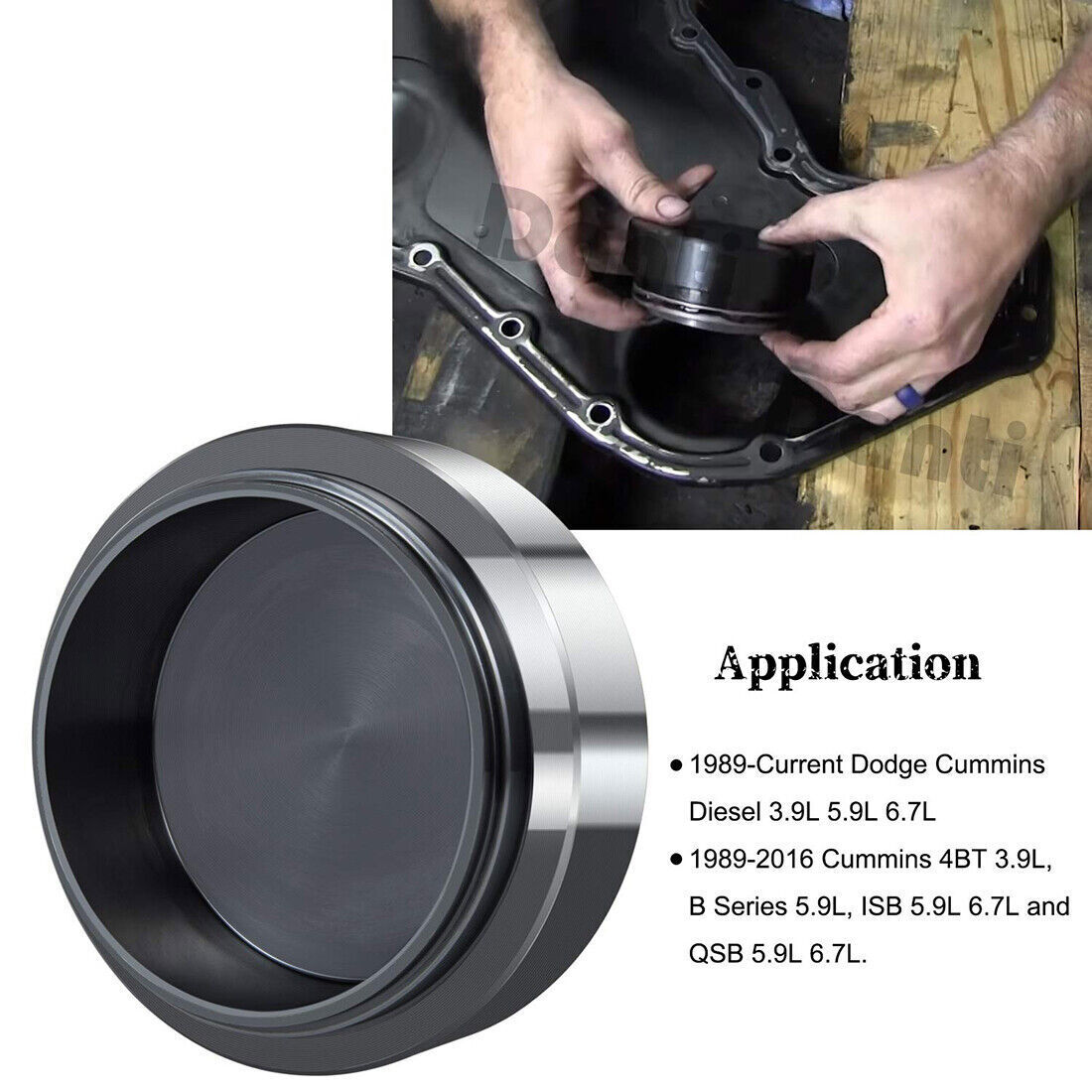 Front Cover Crankshaft Seal & Wear Sleeve Installer Tool for Cummins 5.9L 6.7L