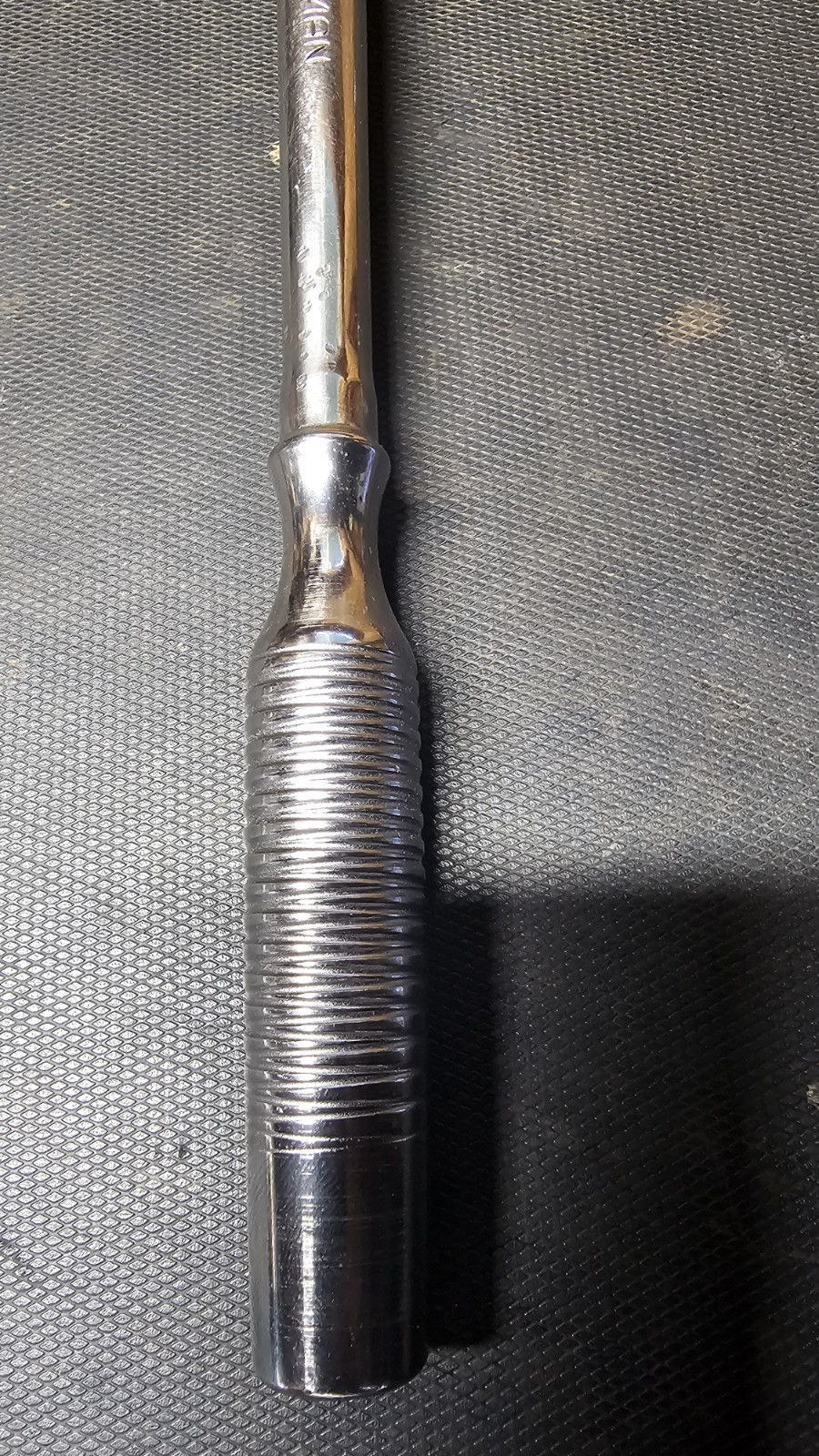 Vintage Craftsman Polished KV 44836 3/8″ Long Handle Ratchet Made in USA