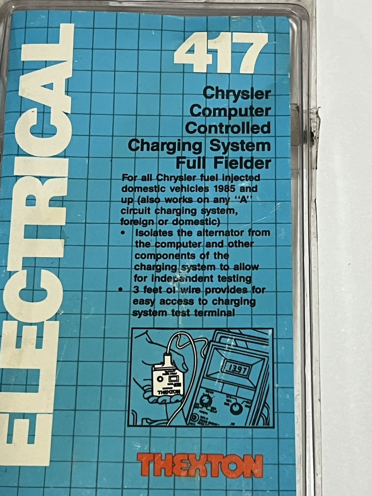Thexton 417 Chrysler Computer Controlled Charging System Full Fielder Tester