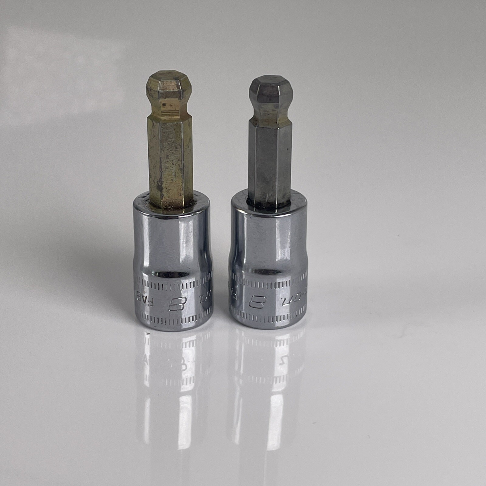 Snap-On 3/8″ Drive Metric 8mm Ball Hex Socket Driver- FABM8E