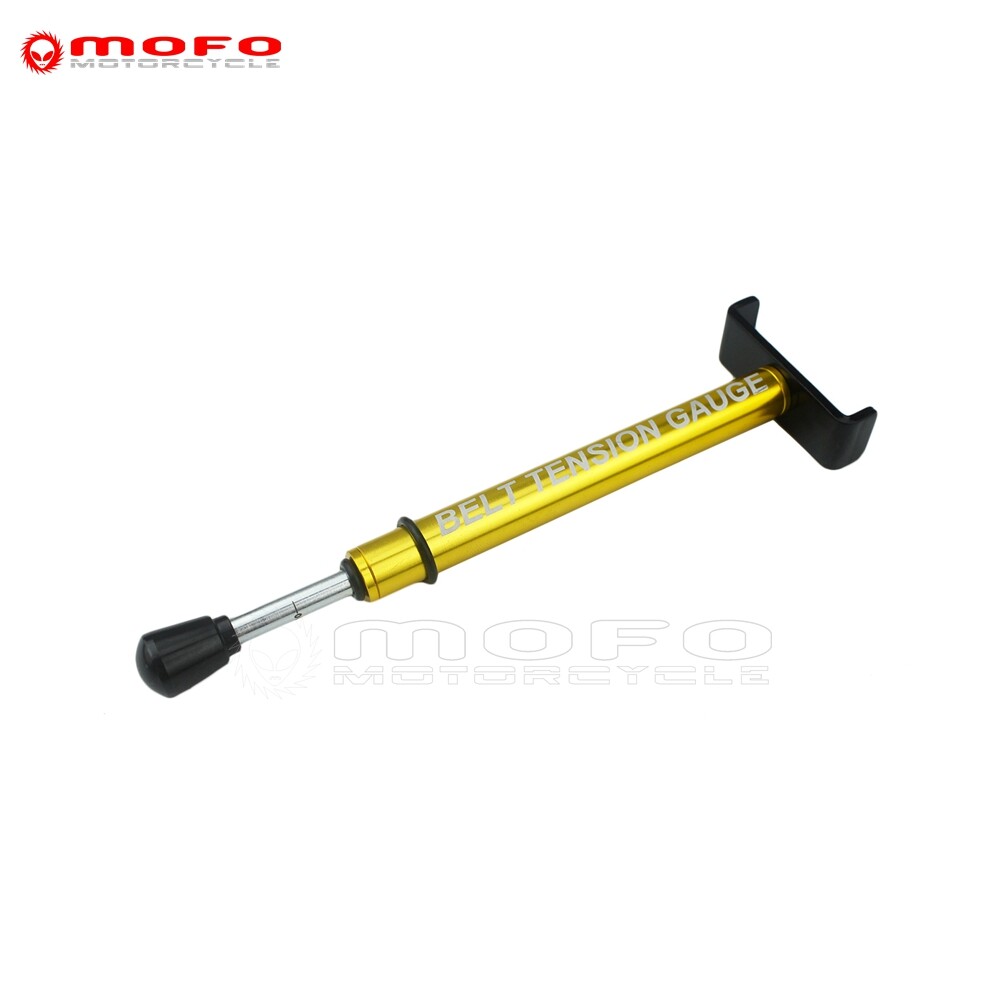 For Harley & All Belt Driver Bikes Motorcycle Adjustable Belt Tension Gauge Tool