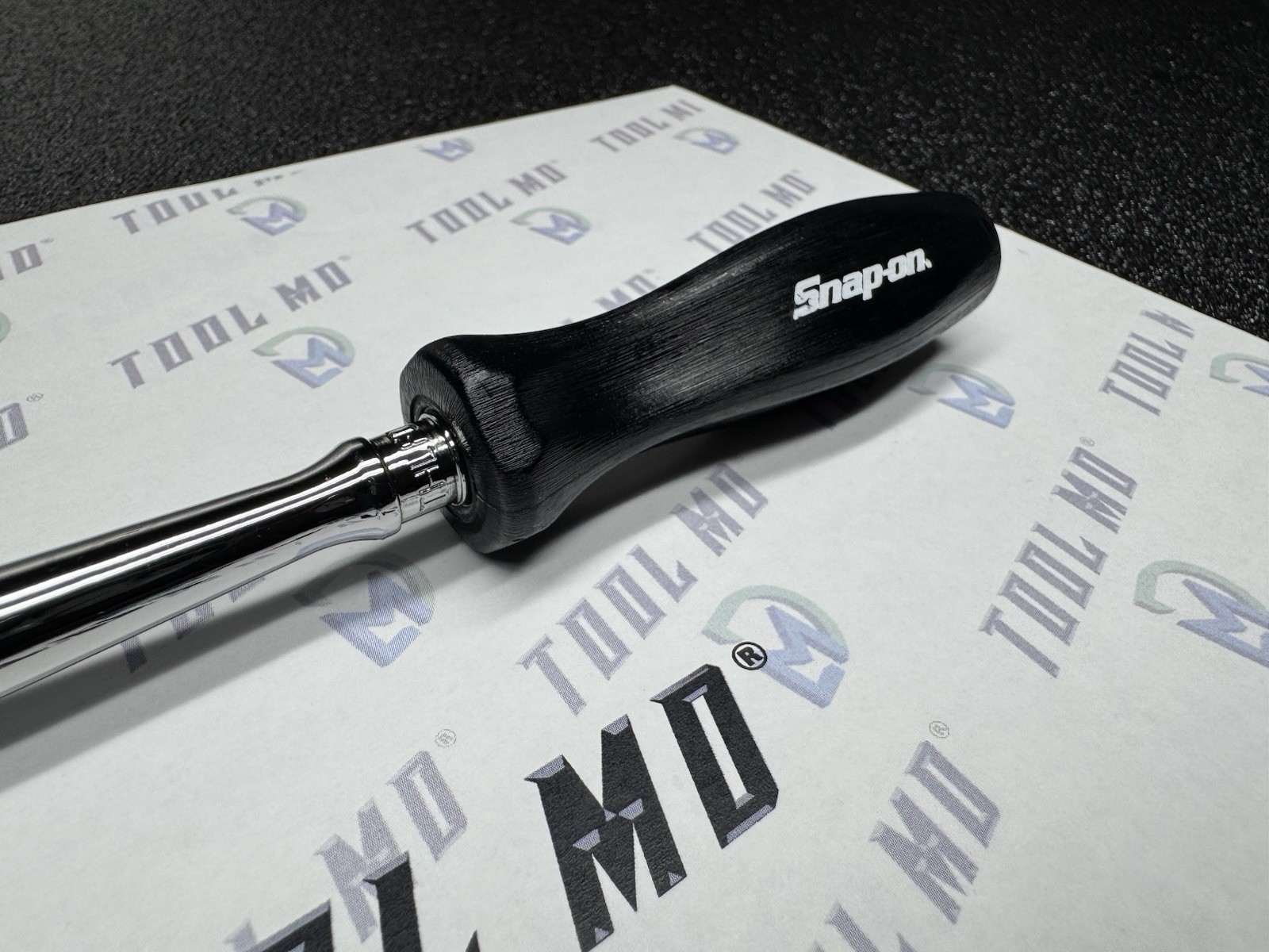 Snap-on Tools USA NEW BLACK 1/4″ Drive Hard Grip Flex Head Ratchet THLFD72