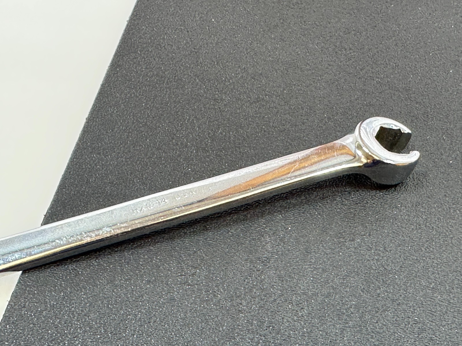 🇺🇸 Snap-on Tools USA RXS16 SAE 1/2” Open-End / Flare Nut Line Wrench, 6 Point