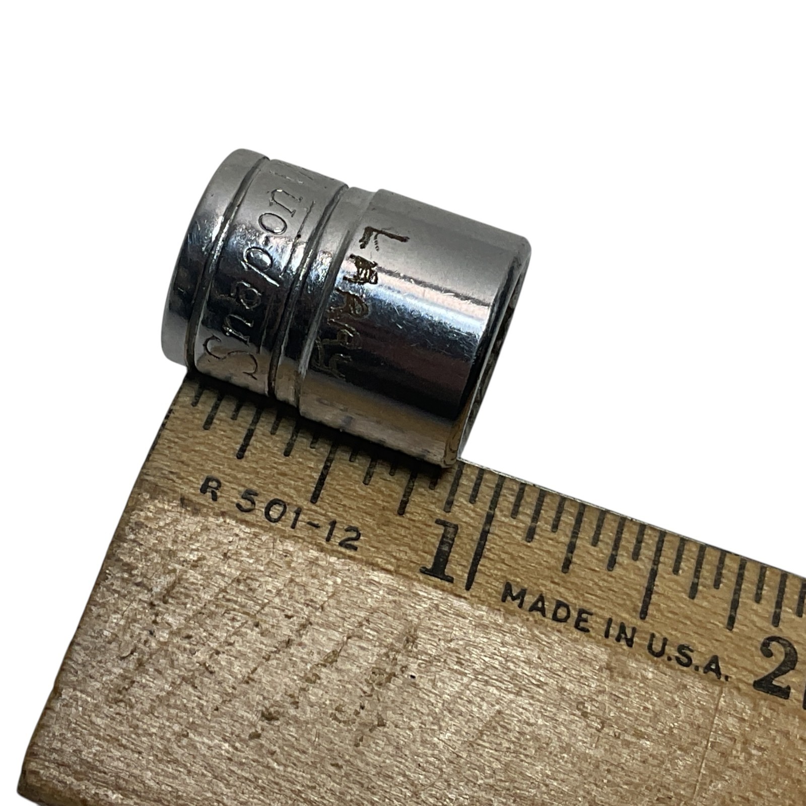 Snap-on F161 1/2″ SAE Shallow Socket 12 Point 3/8″ Drive Chrome USA Tool