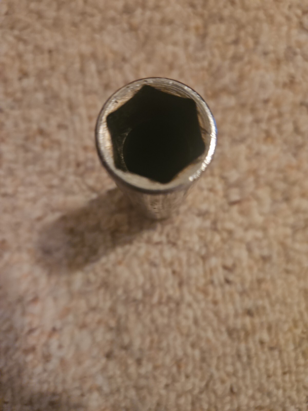 Snap-on Tools USA TS221 11/16″ 1/2” Drive SAE 6 Point Deep Well Chrome Socket