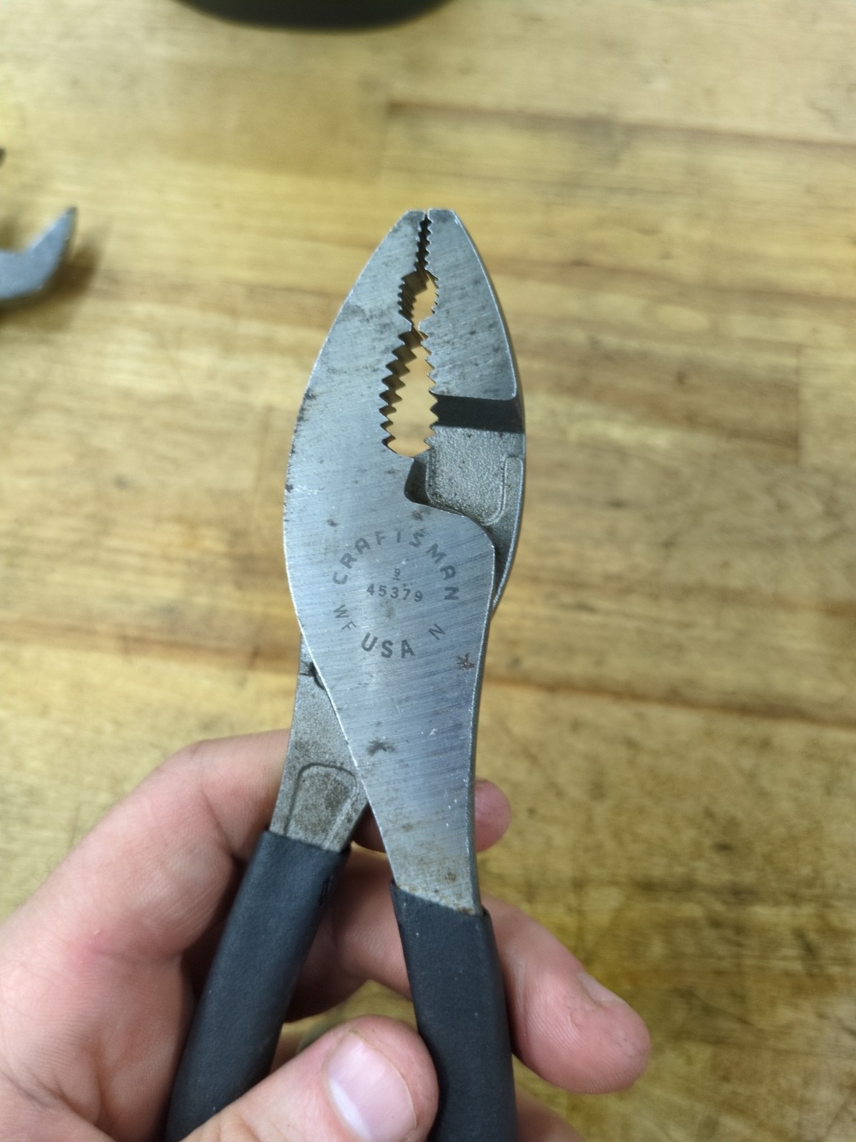Craftsman 8″ Slip Joint Pliers # 45379 WF N – USA