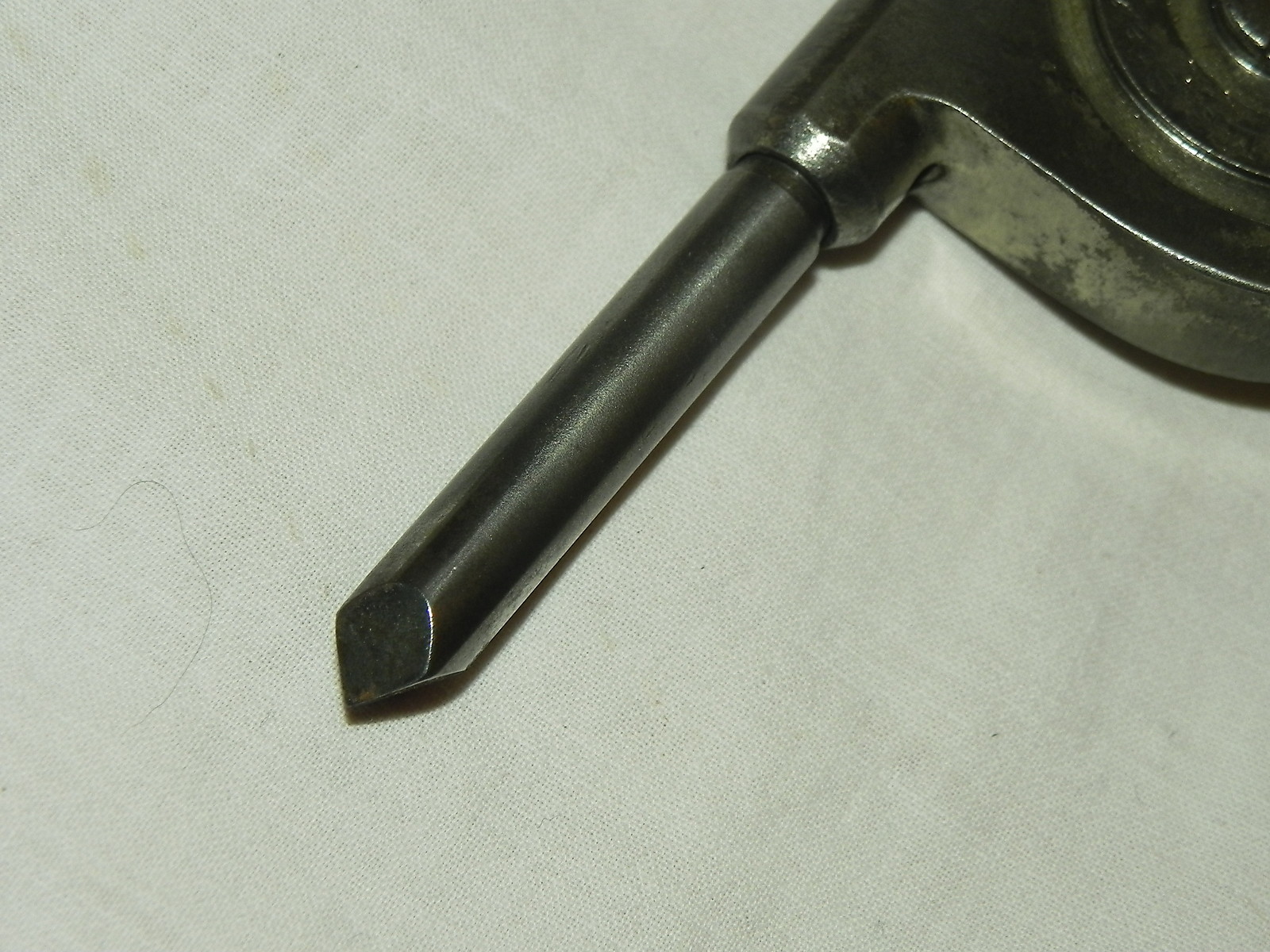Antique 1896 L. S. Starrett Co. Athol Mass RPM Gauge With Original Case