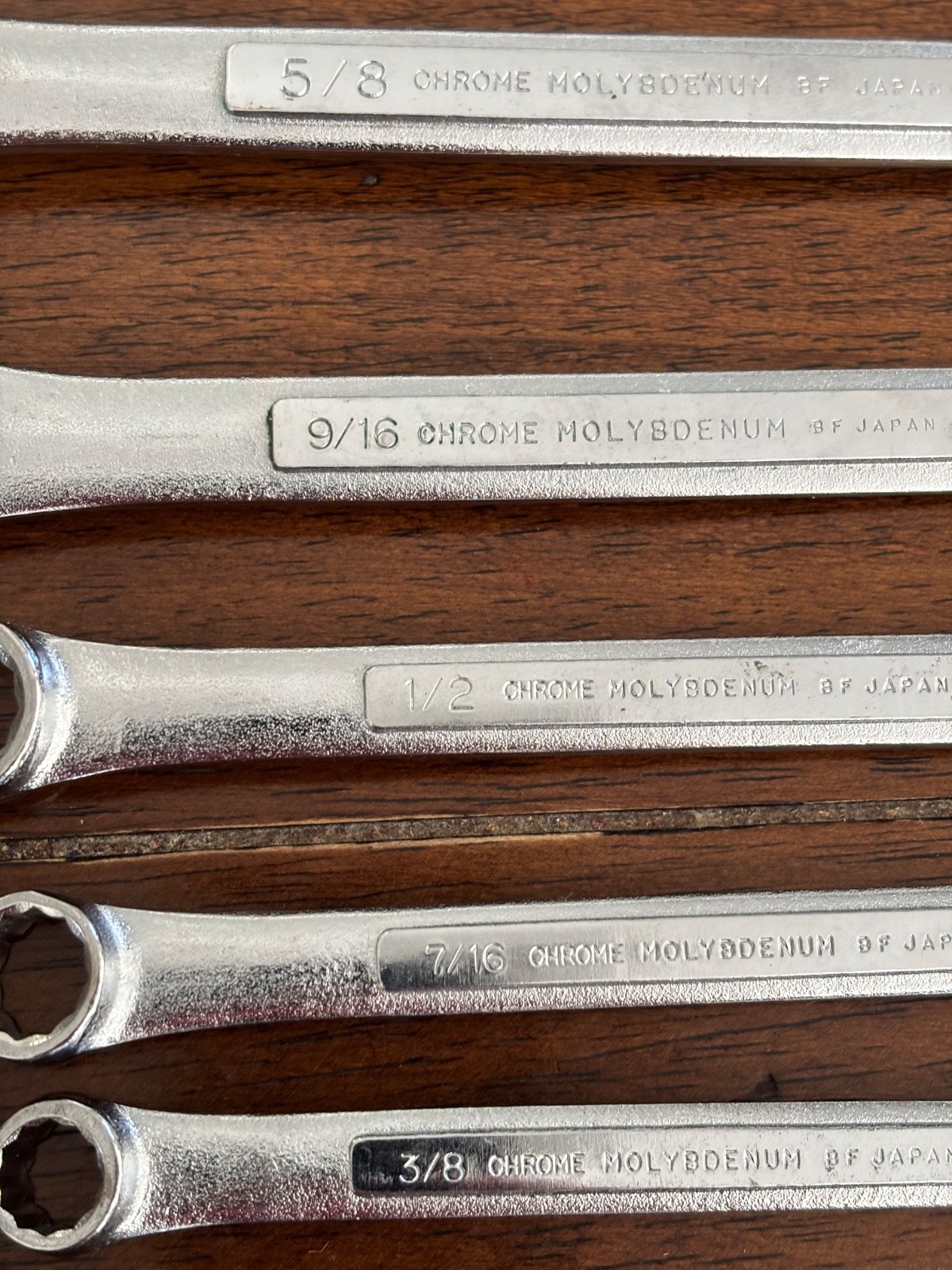 Craftsman Chrome Molybdenum Combination Wrench Lot – 12 Pieces