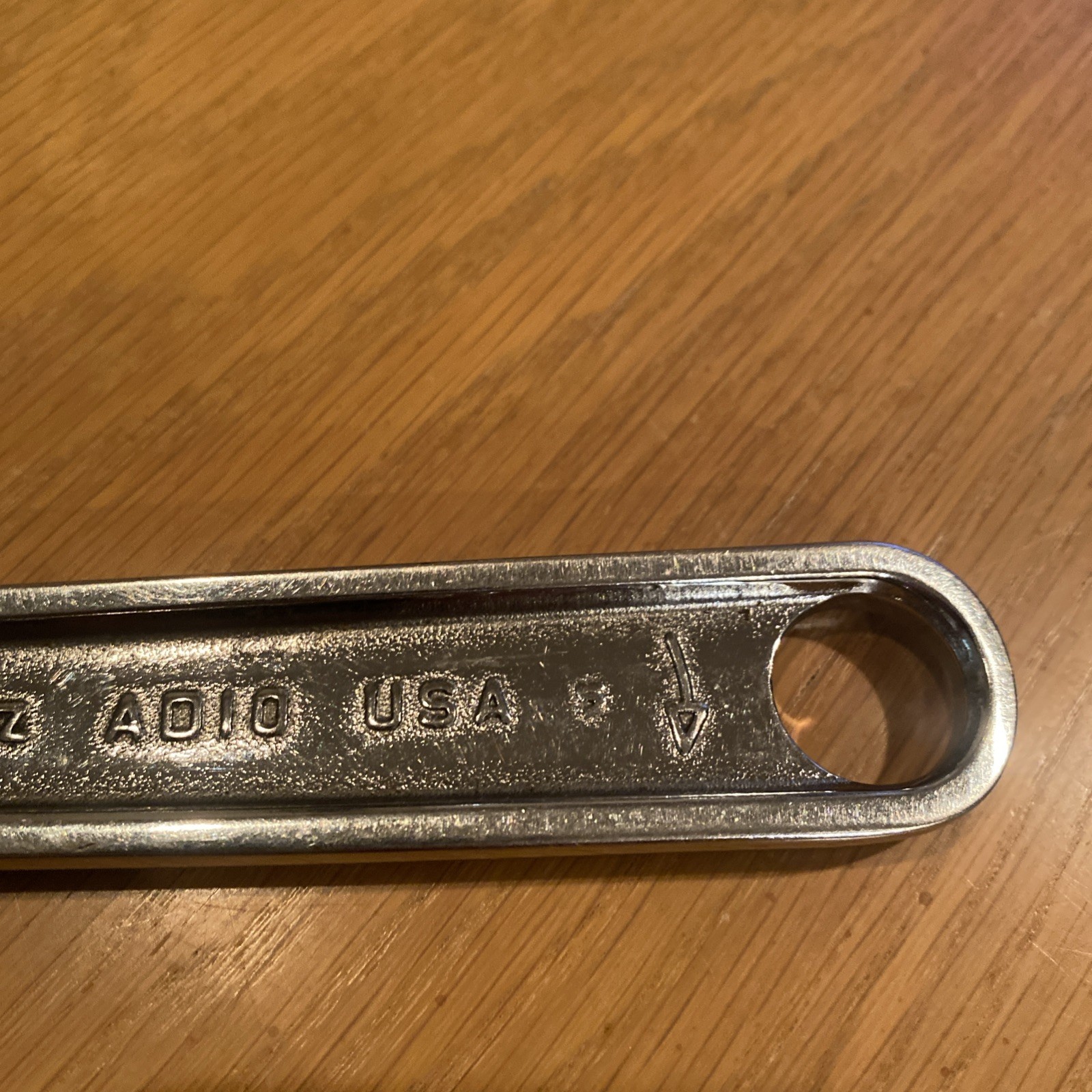 Snap-On Tools AD10 10″ 250mm Adjustable Wrench Chrome Made in USA