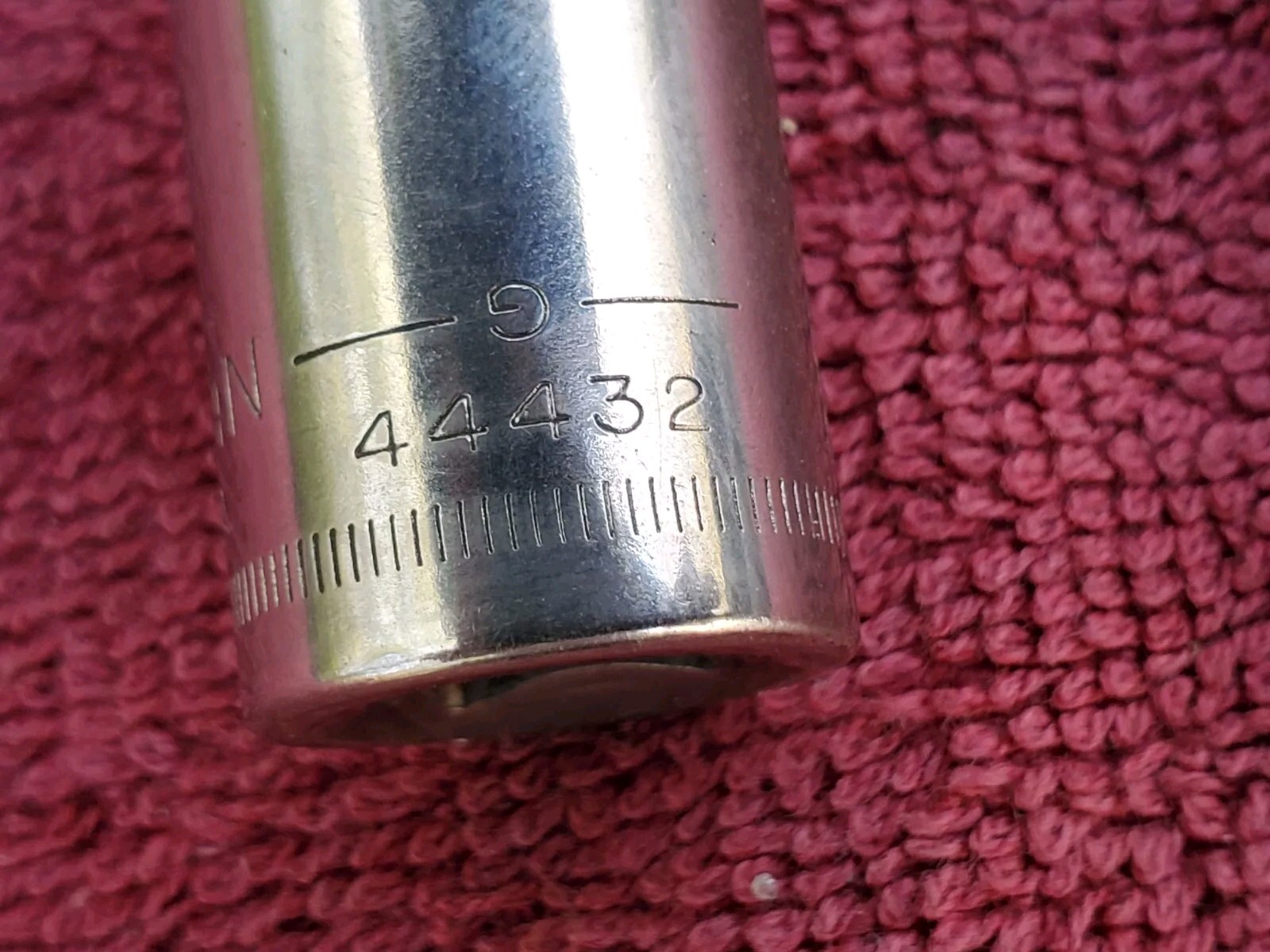 Craftsman USA 15mm 6 Pt. 3/8″ Dr. Deep Socket Inverted G 44432 #1