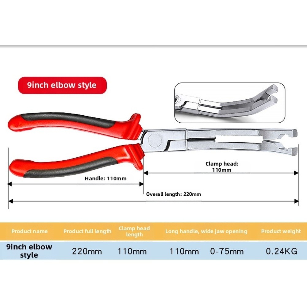 9 Inch Heater Element Connector Removal Pliers with Large Jaw Opening Design