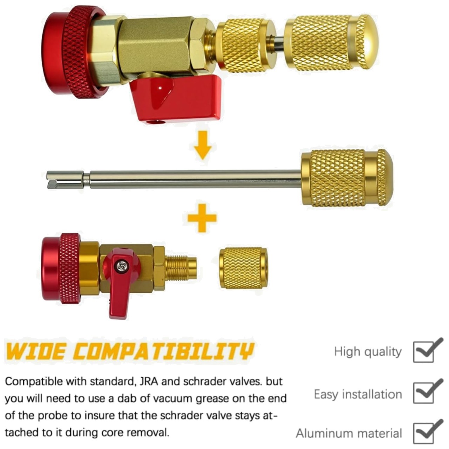 Automotive Air Conditioning Repair Tool Set