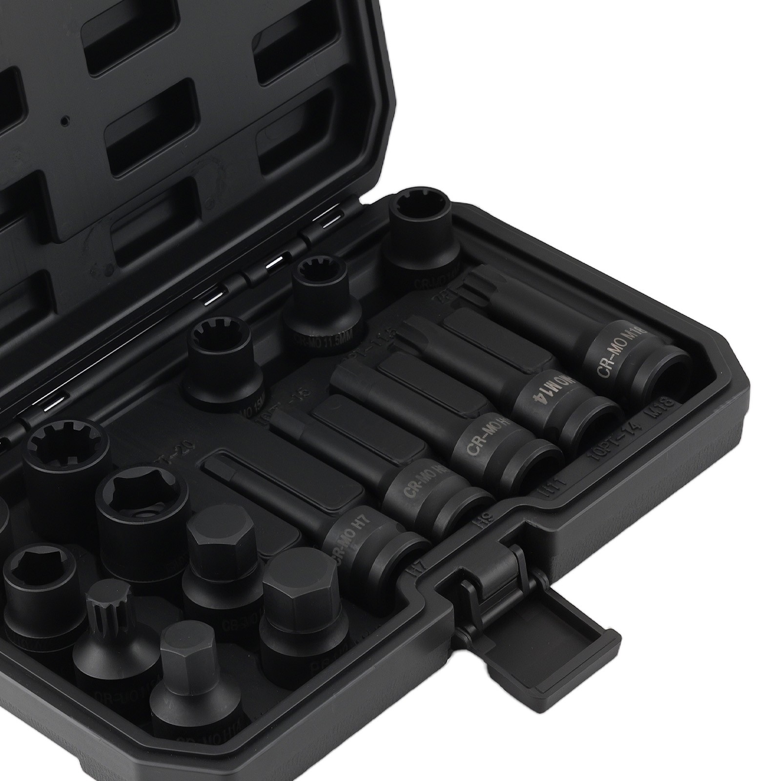 16x Impact Brake Caliper Special Socket Set For Audi BMW Ford M14 M18 H14 H17