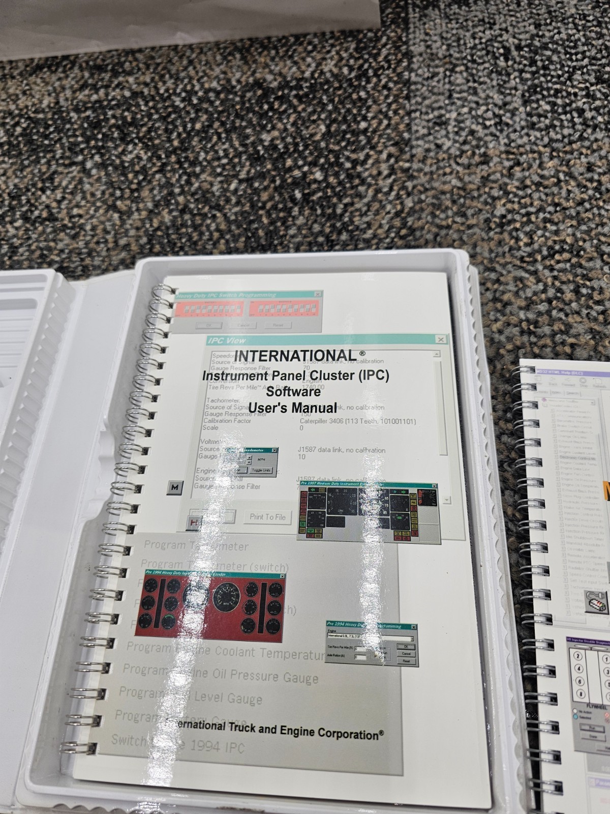 International ZTSE 4475-1 Panel Cluster IPC Diagnostic Software Kent Moore