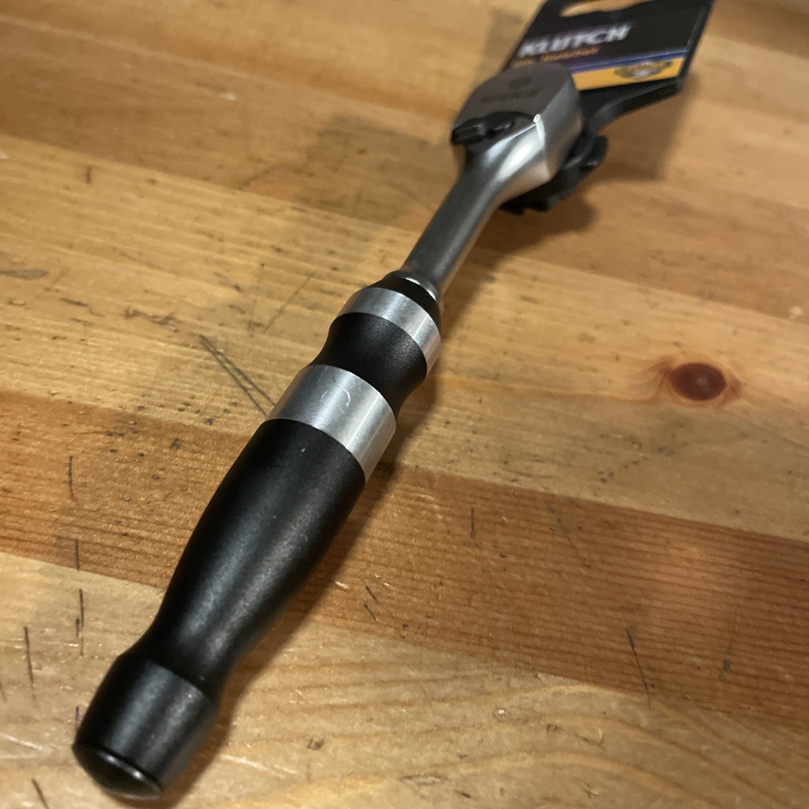 Klutch 1/4” Drive 6” Ratchet Aluminum Handle 90 Tooth 52309